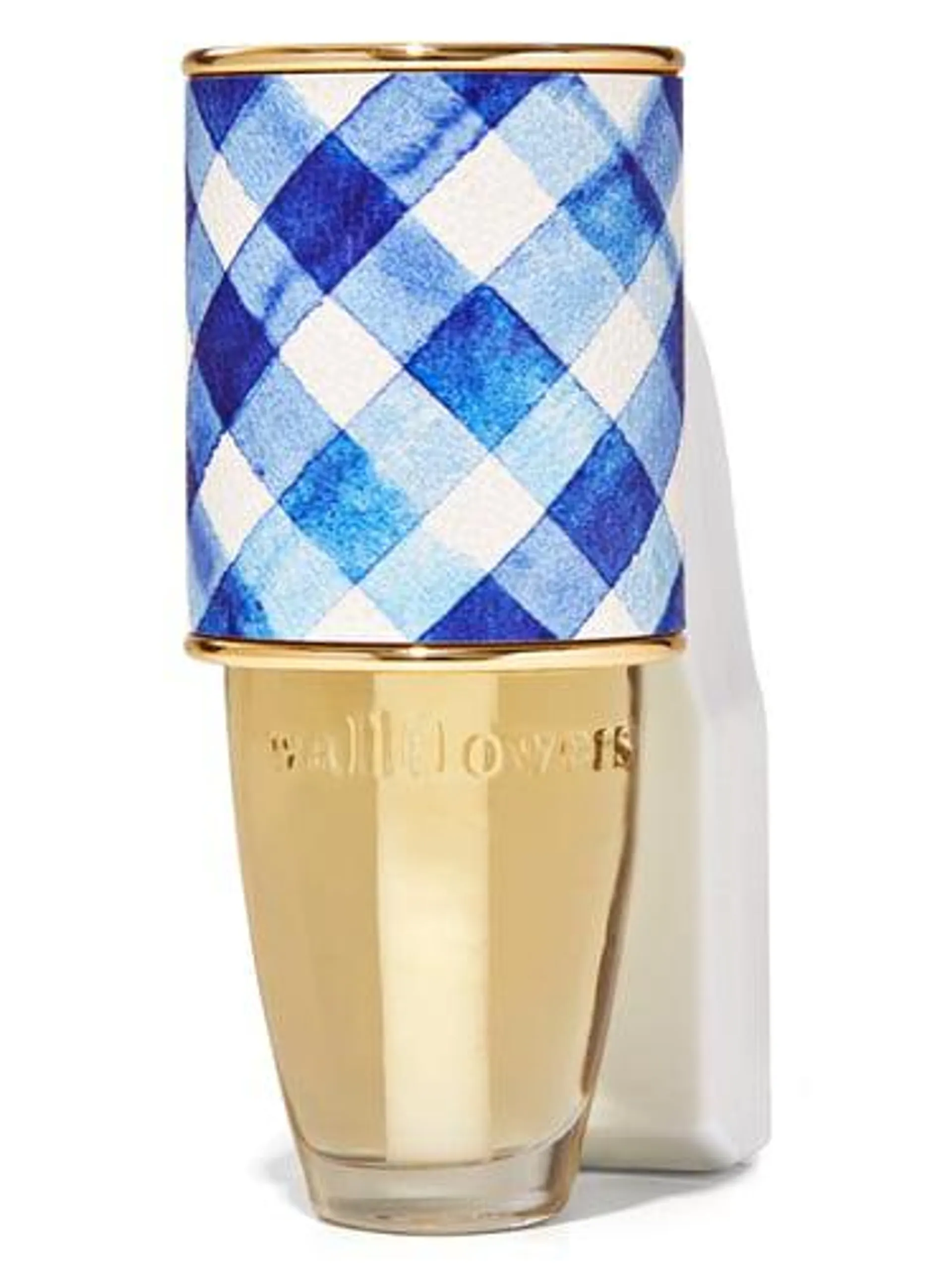 Ceramic Gingham Wallflowers Fragrance Plug
