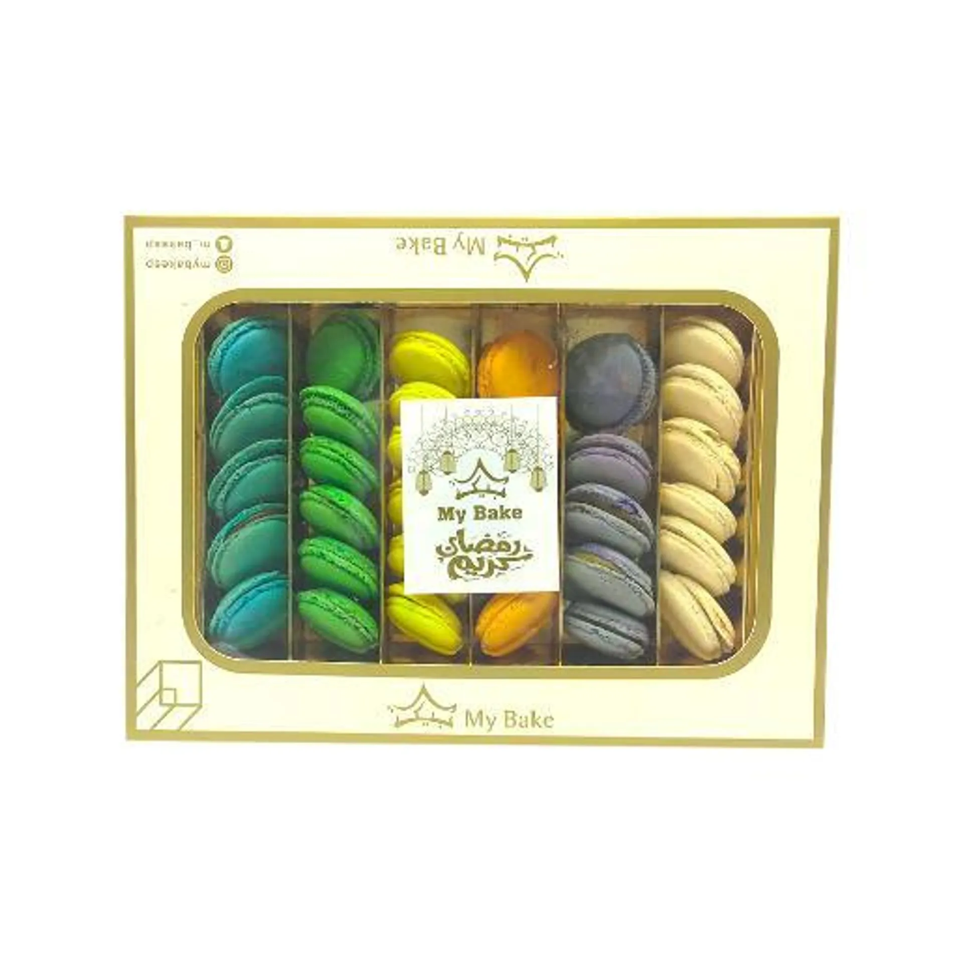 Eid Sweets macaron multicolored