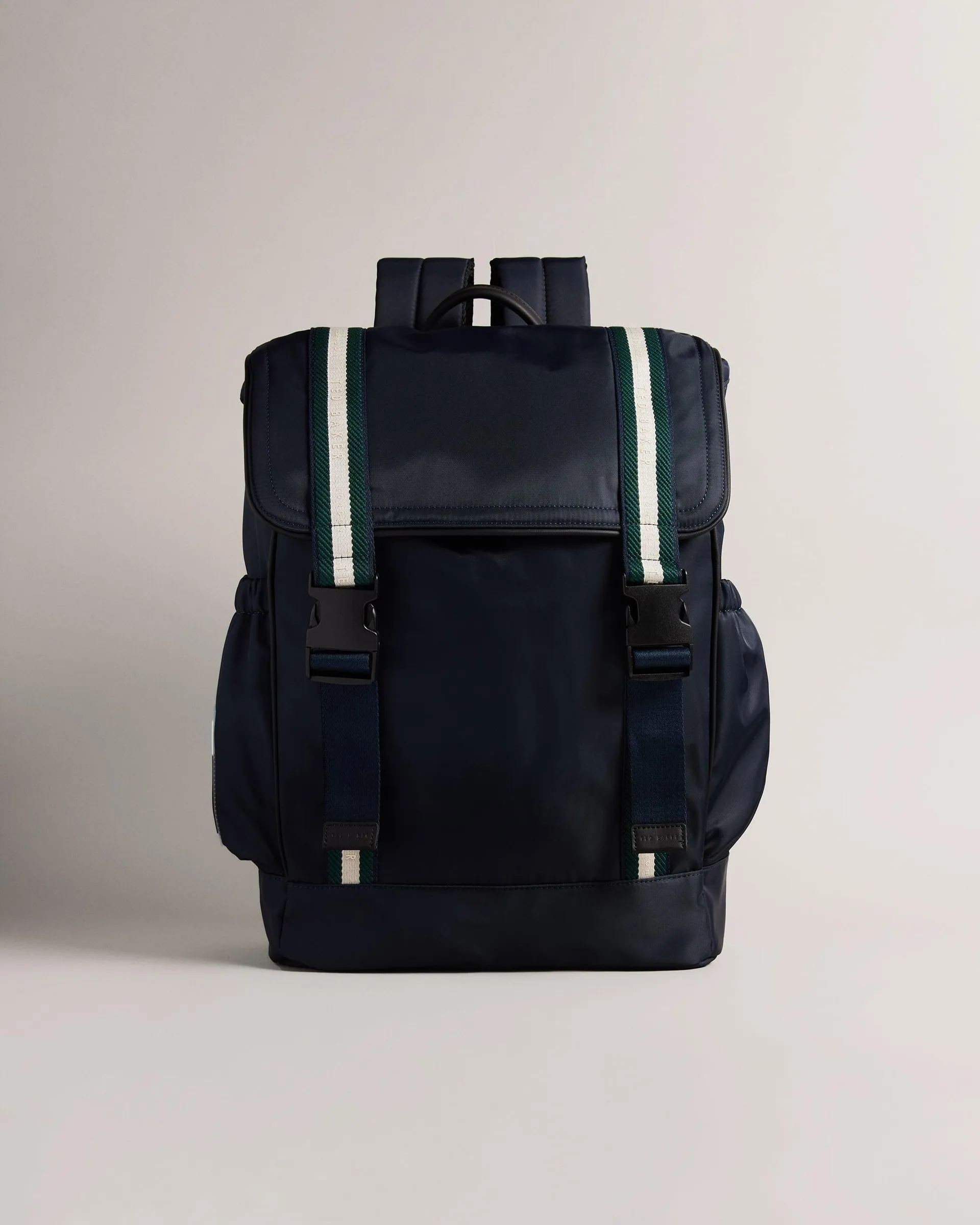 Matew Webbing Detail Backpack Navy