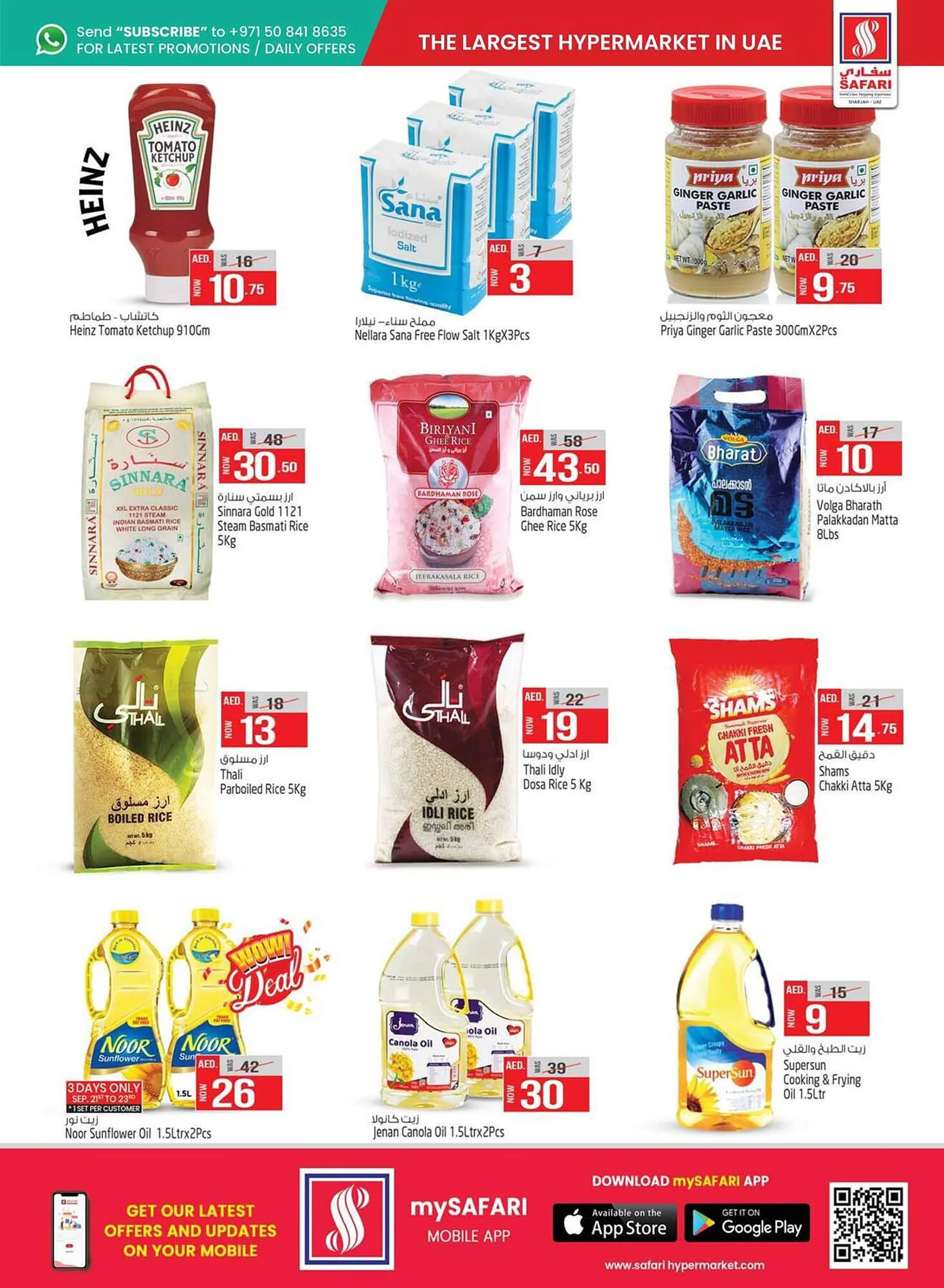 Safari Hypermarket catalogue from 21 September to 27 September 2023 - Offers page 18