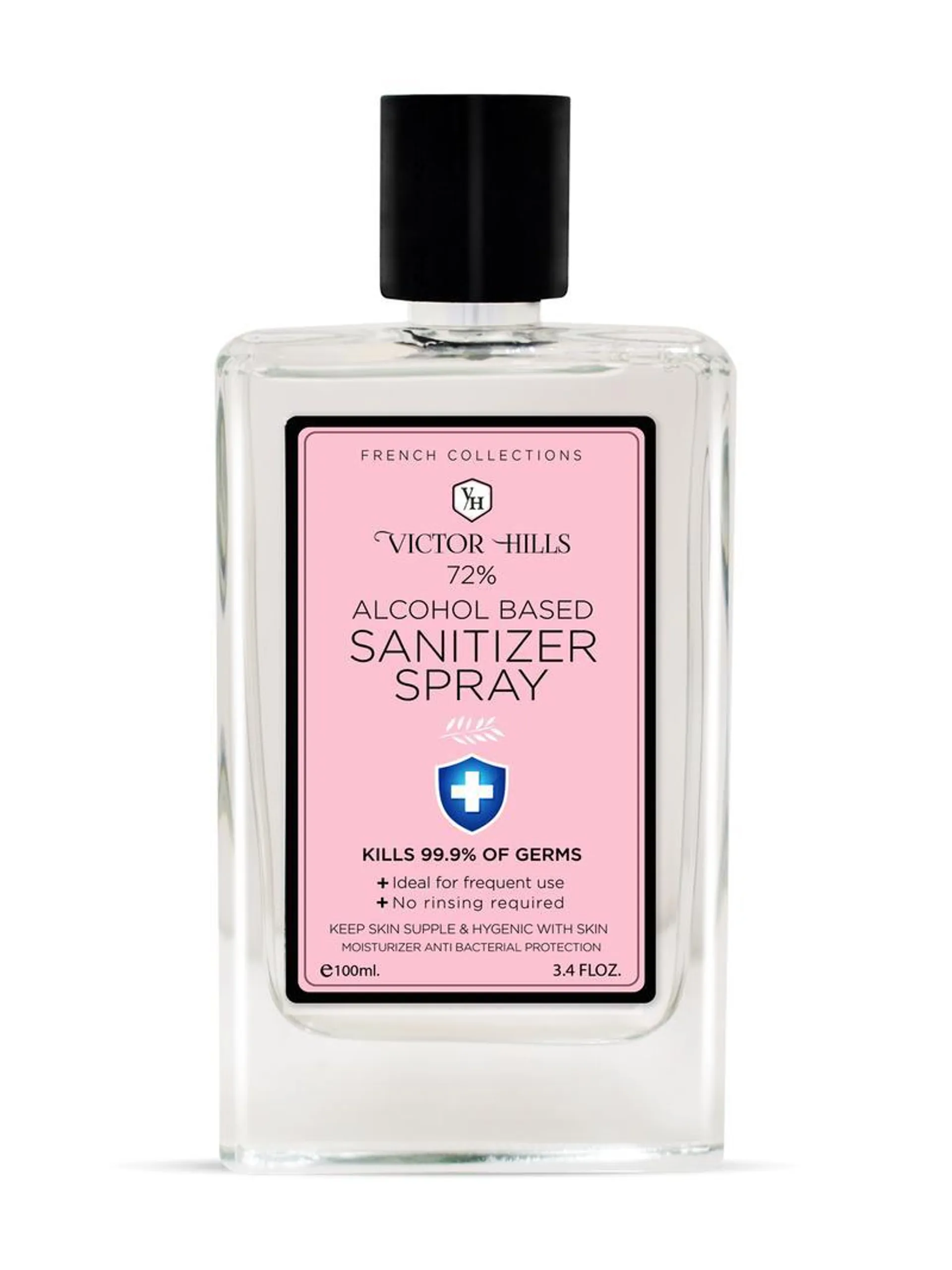 Victor Hills Sanitizer Spray 100ML Pink