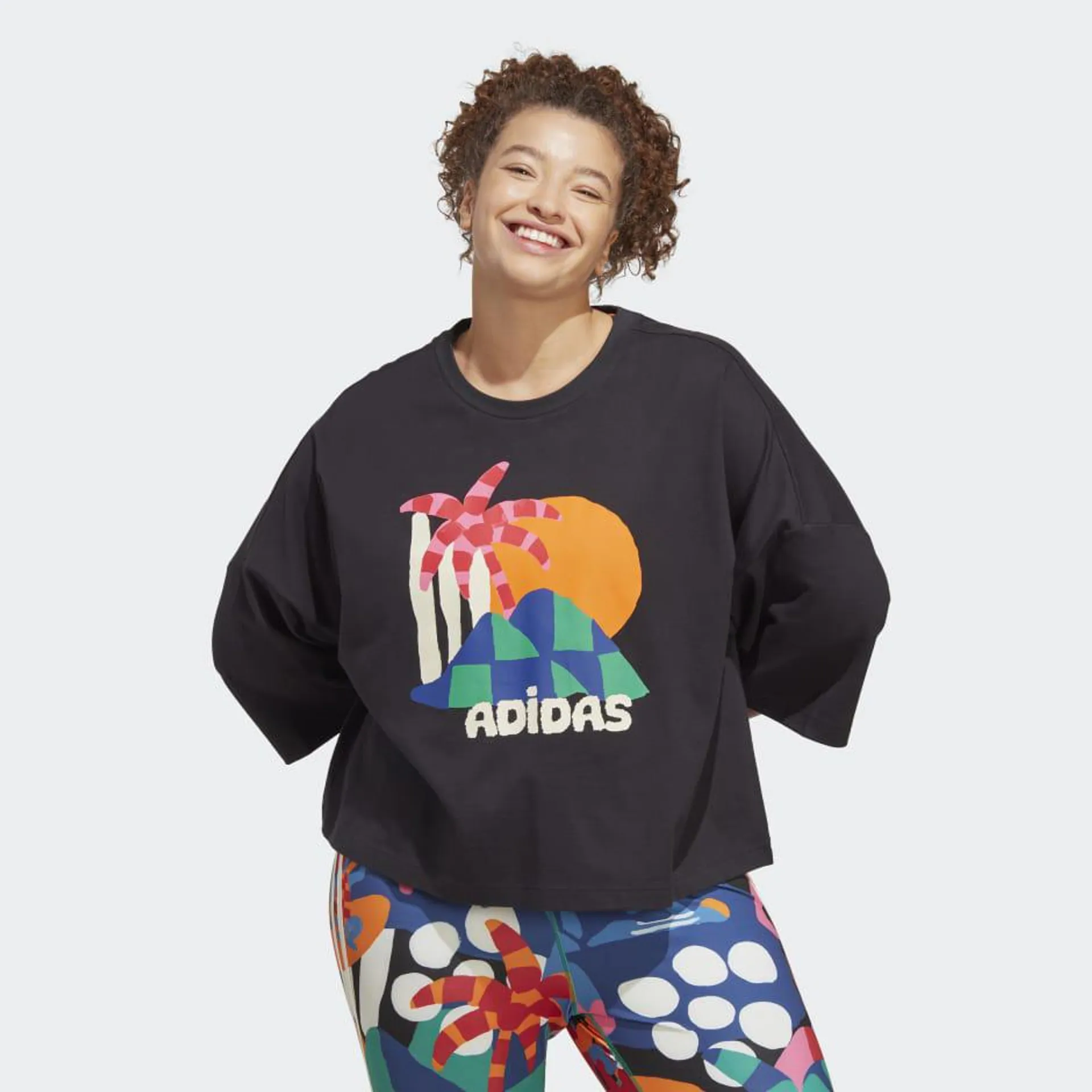 adidas x FARM Rio Graphic Tee (Plus Size)