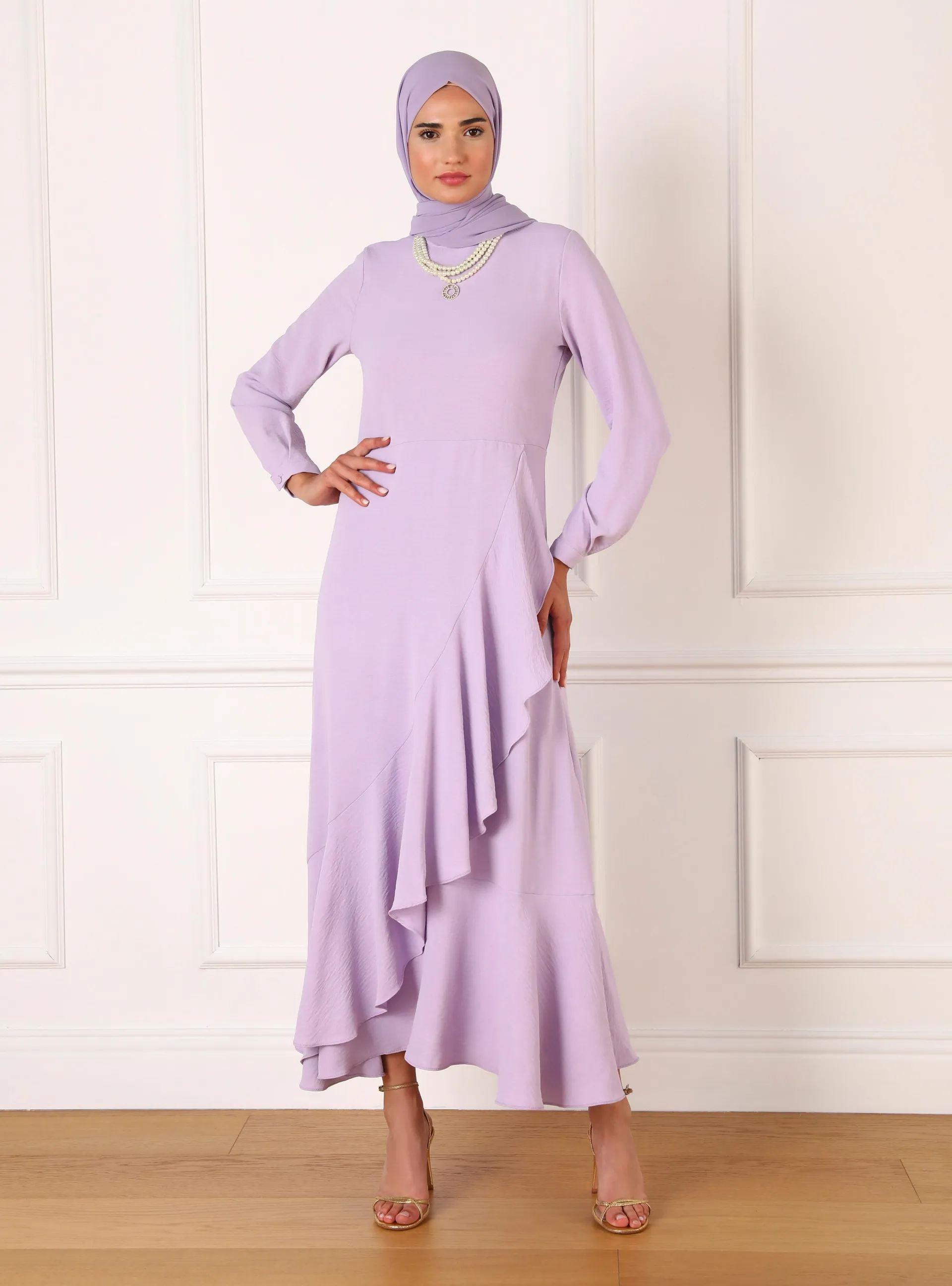 Lilac - Modest Dress