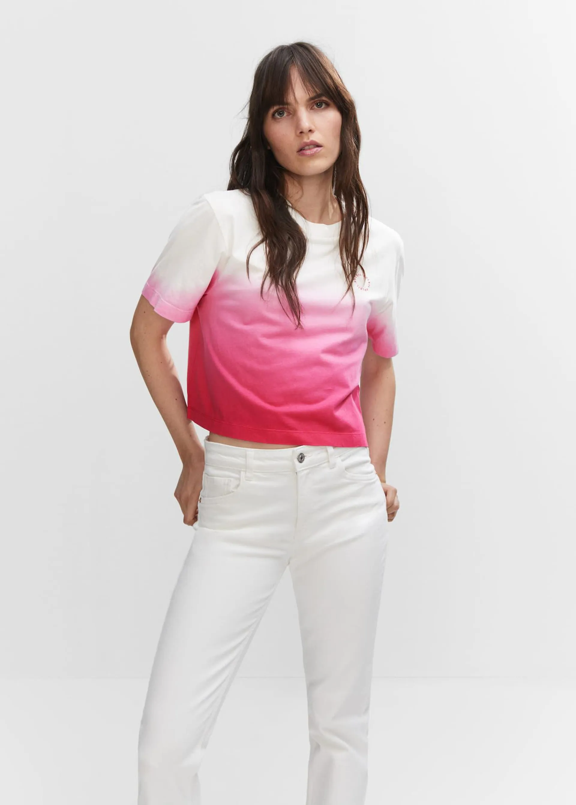 Cotton ombré t-shirt