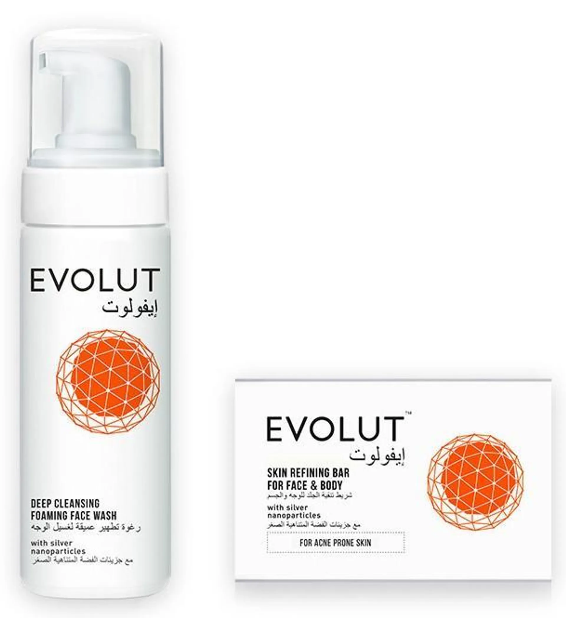 Evolut Acne Solution (Soap And Foam)