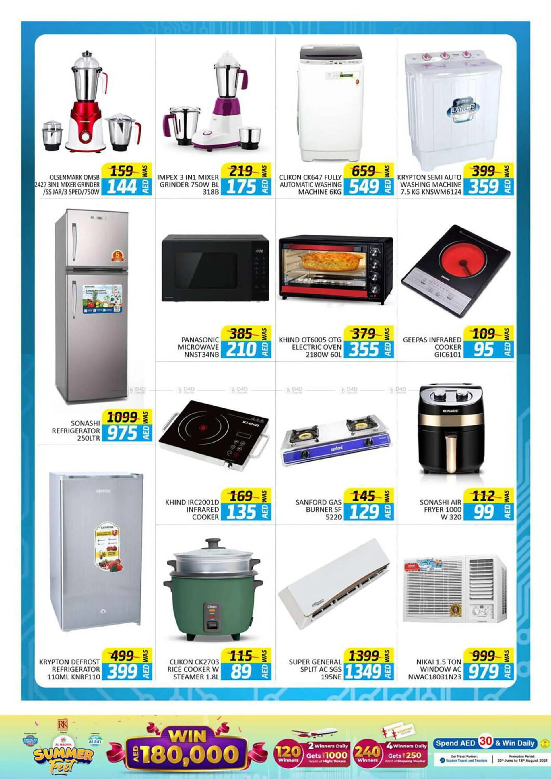 Al Madina Hypermarket catalogue from 20 June to 18 August 2024 - Offers page 15