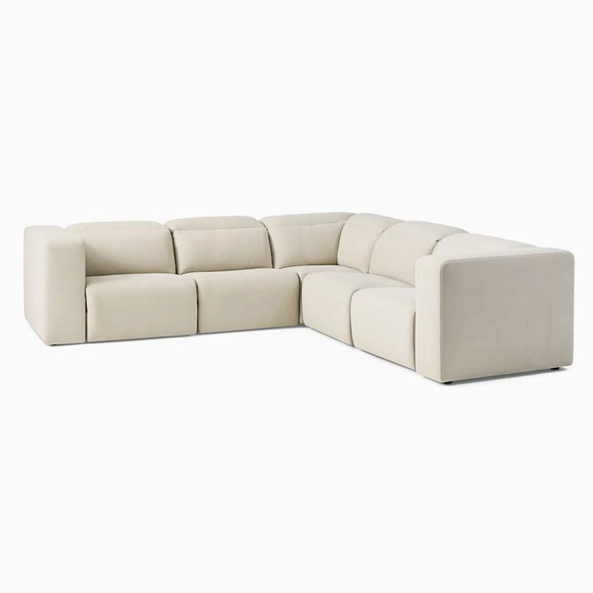 Leo Motion Reclining 5-Piece L-Shaped Sectional (119")
