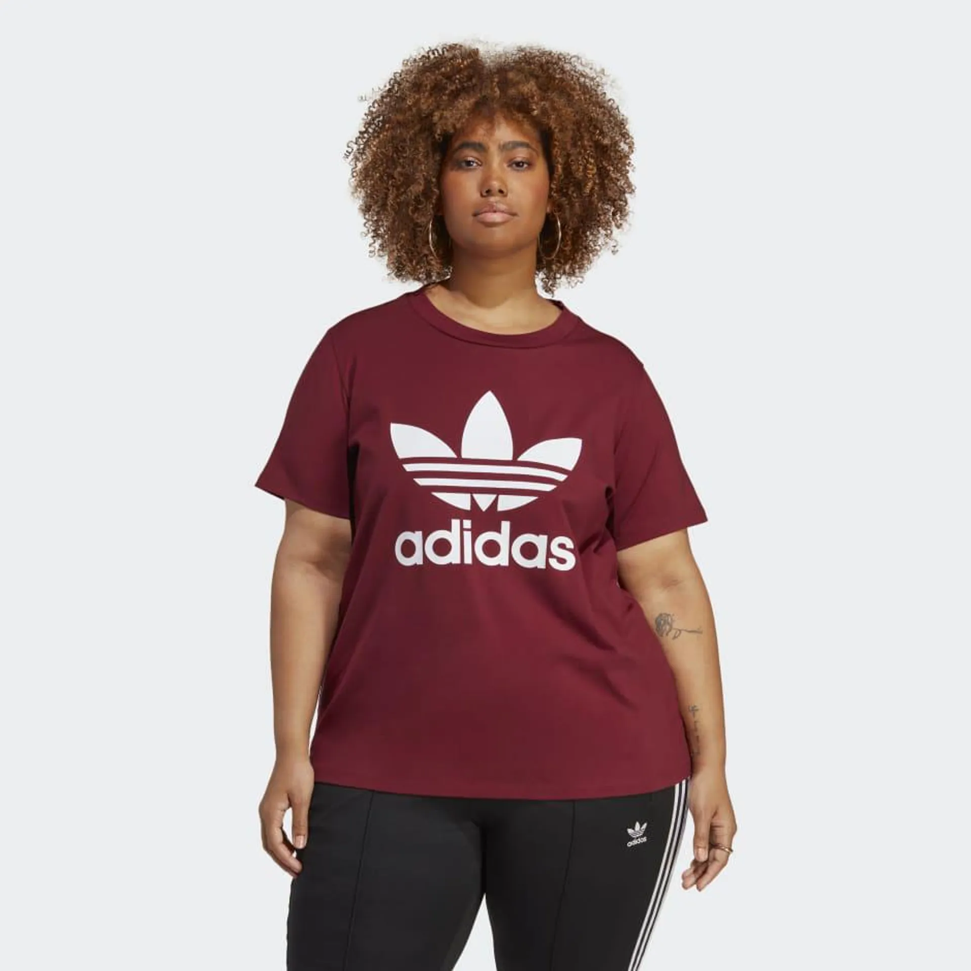 Adicolor Classics Trefoil Tee (Plus Size)
