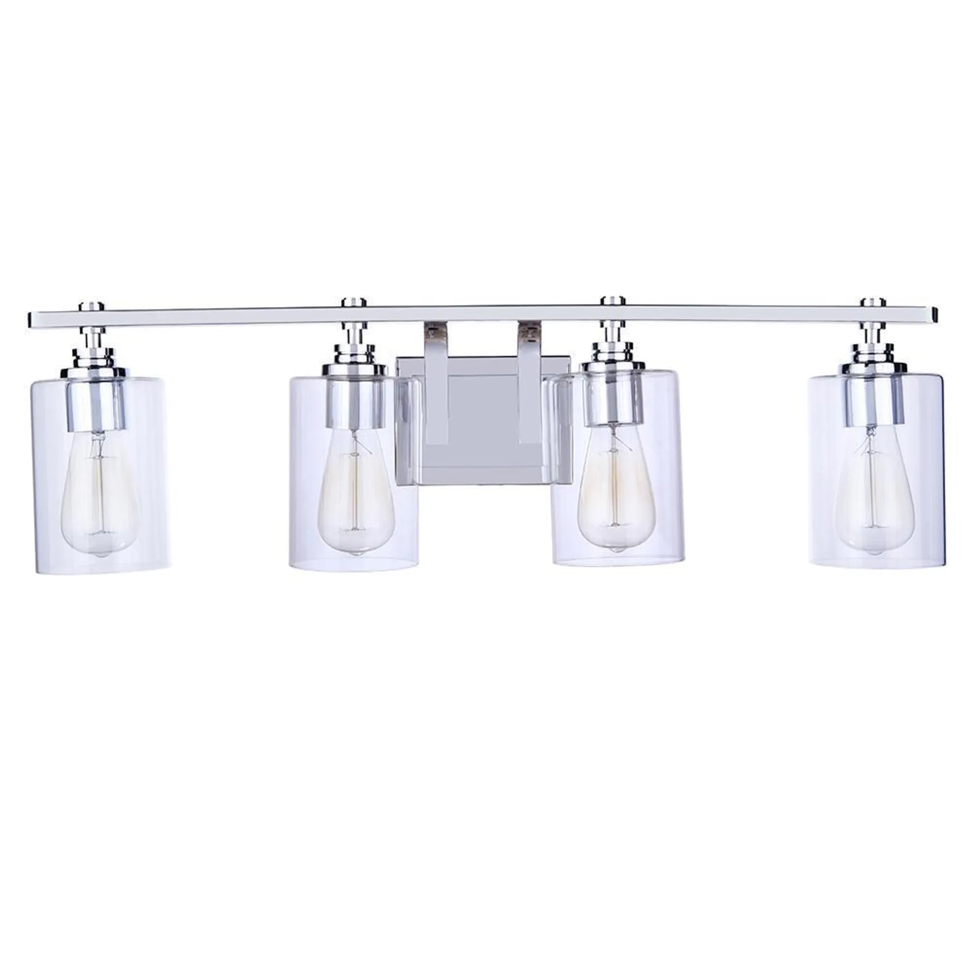 Clean 4 Light Vanity - Chrome
