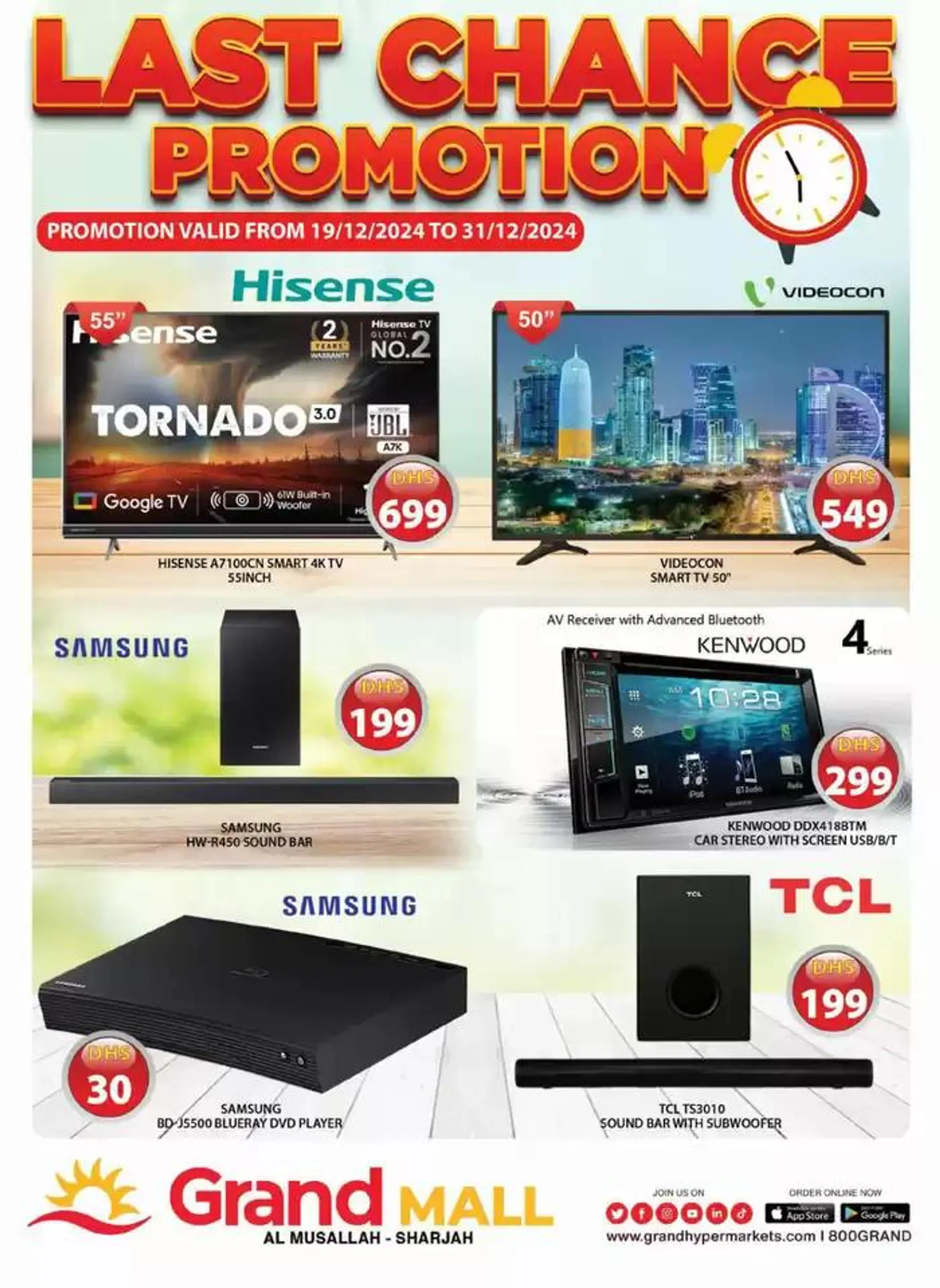 Last Chance Promotion - Grand Mall Sharjah from 20 December to 31 December 2024 - Offers page 6