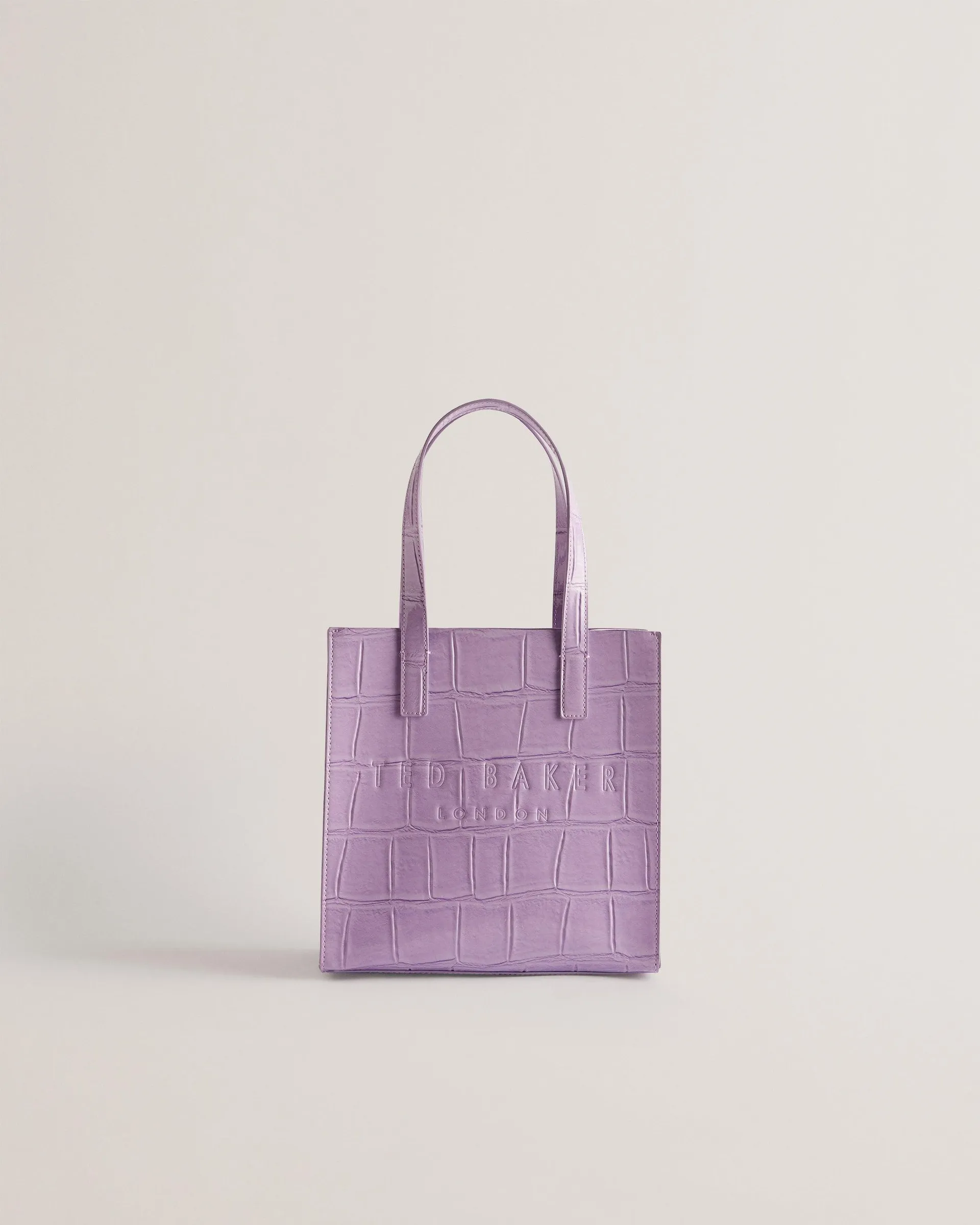 Reptcon Croc Detail Small Icon Bag Lilac