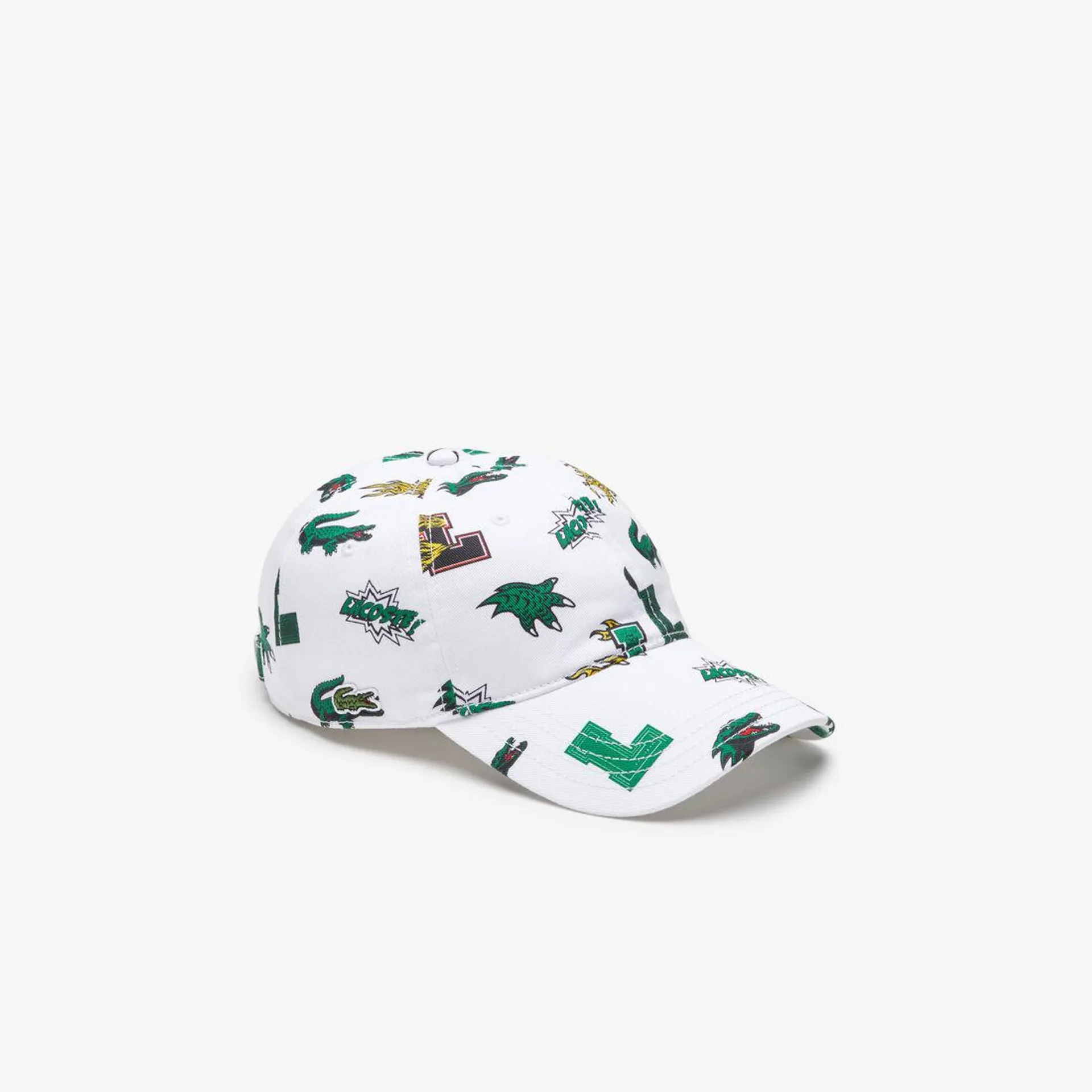 Unisex Lacoste Holiday Crocodile Print Cap