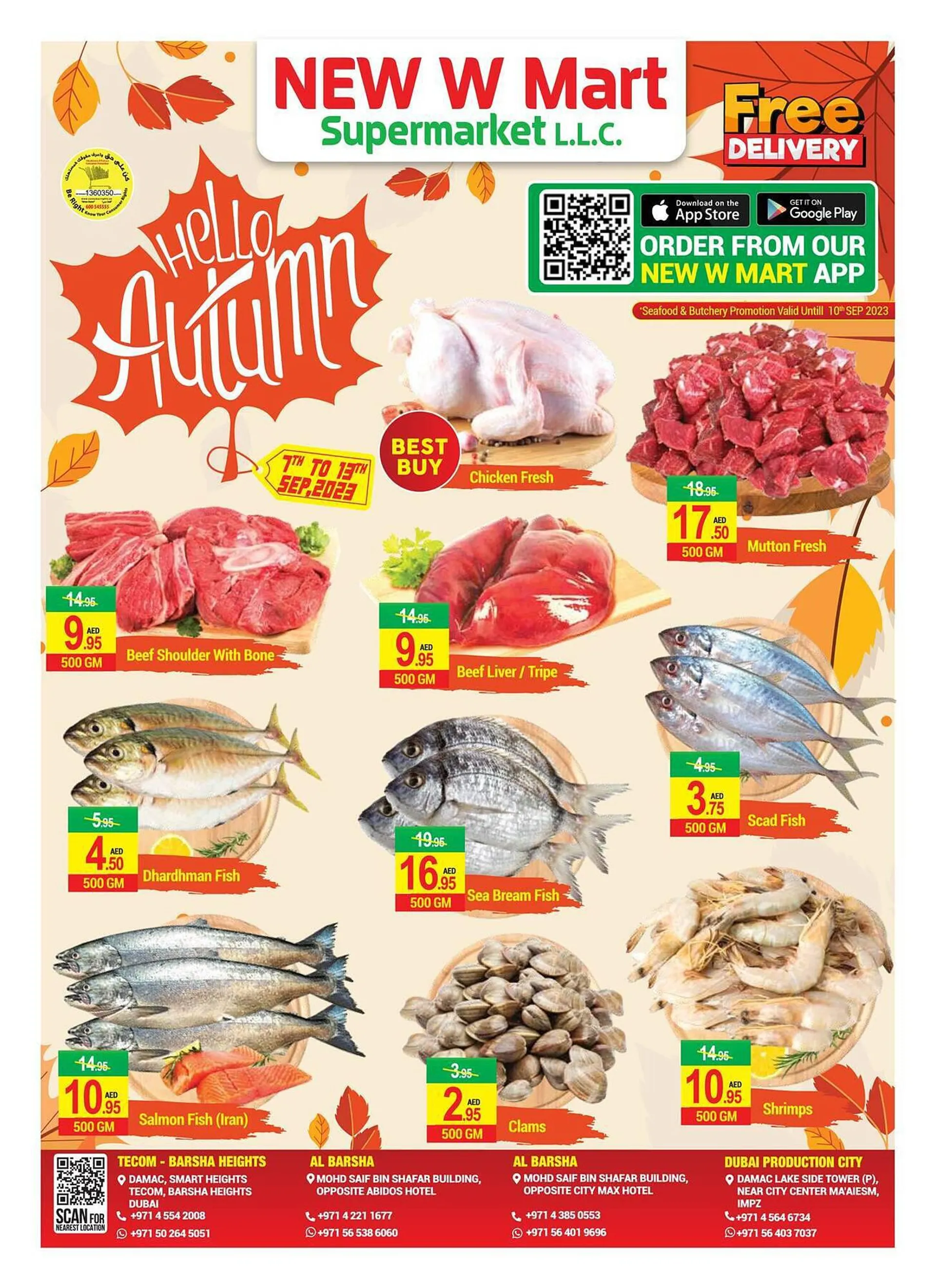 New W Mart catalogue from 7 September to 13 September 2023 - Offers page 1