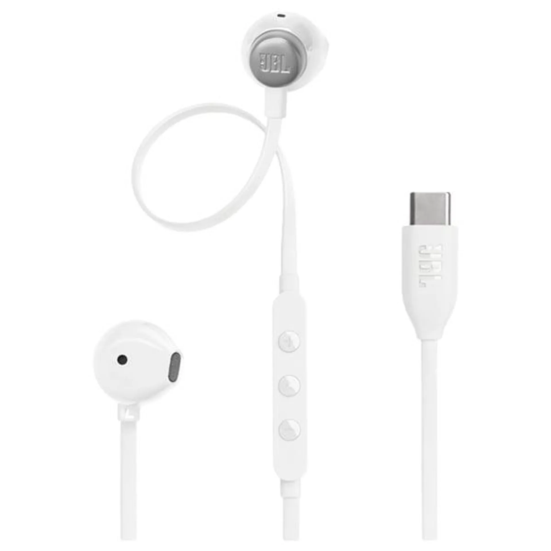 JBL TUNE 305C Wired In Ear Headphones White