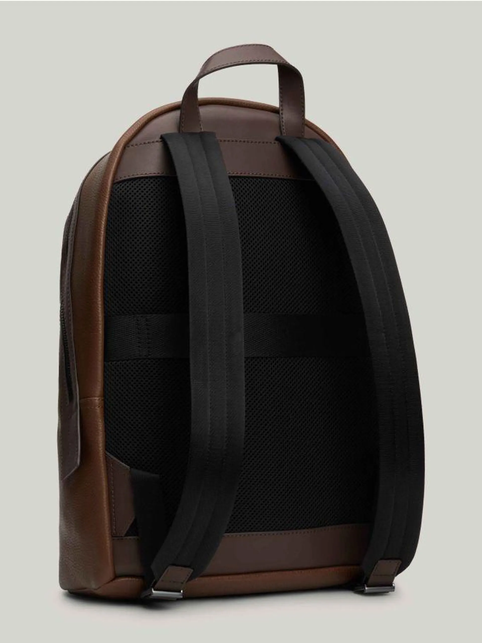 Premium Leather Signature Detail Backpack