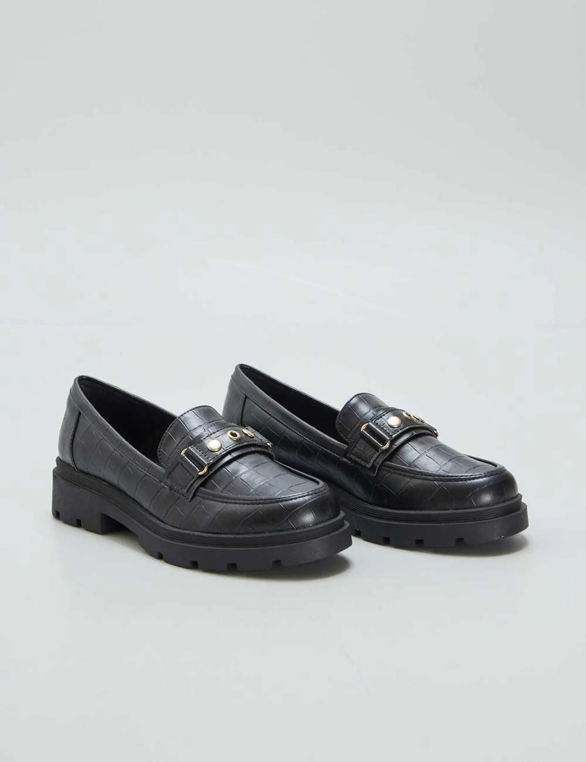 Platform loafers