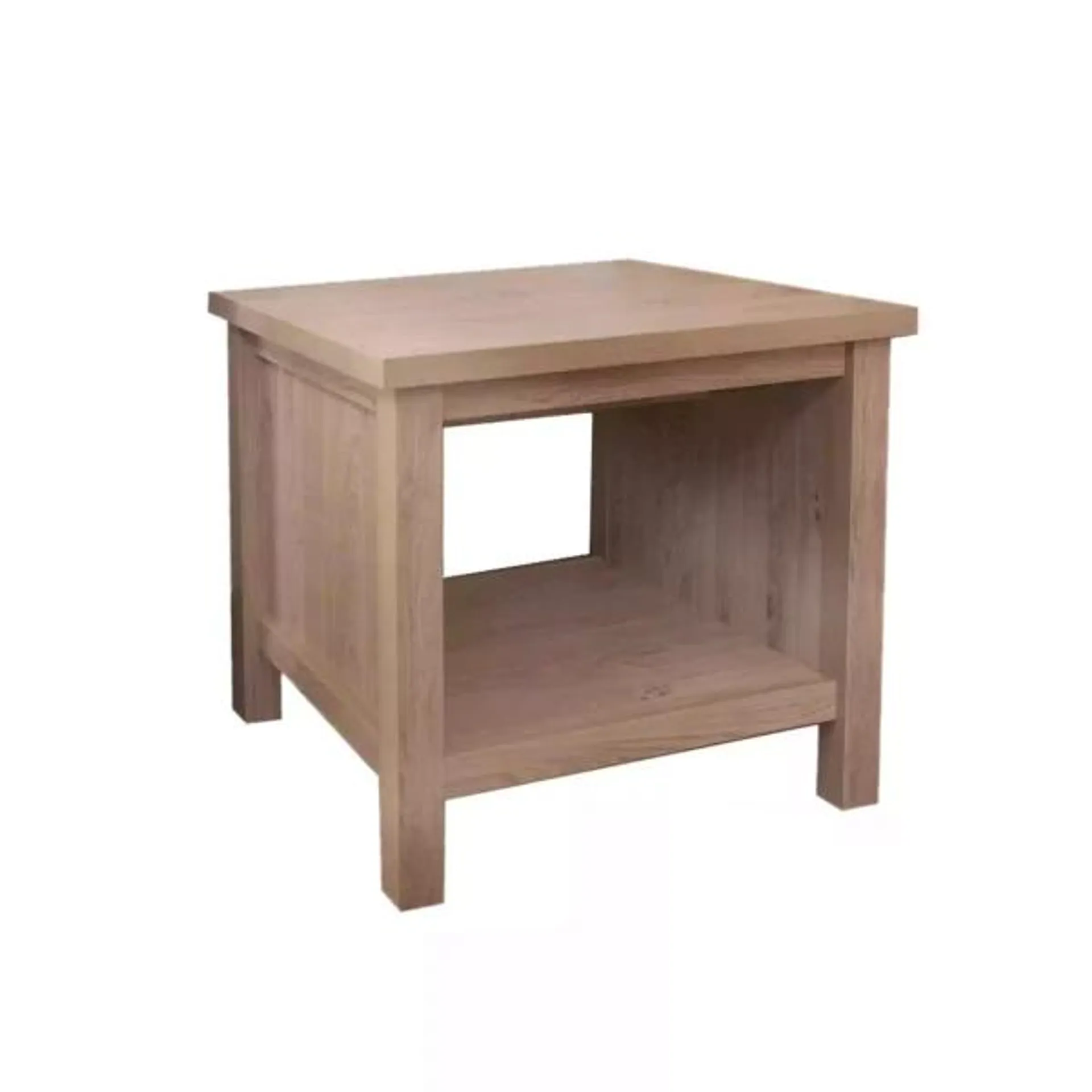 Akara Side Table – Oak Veneer