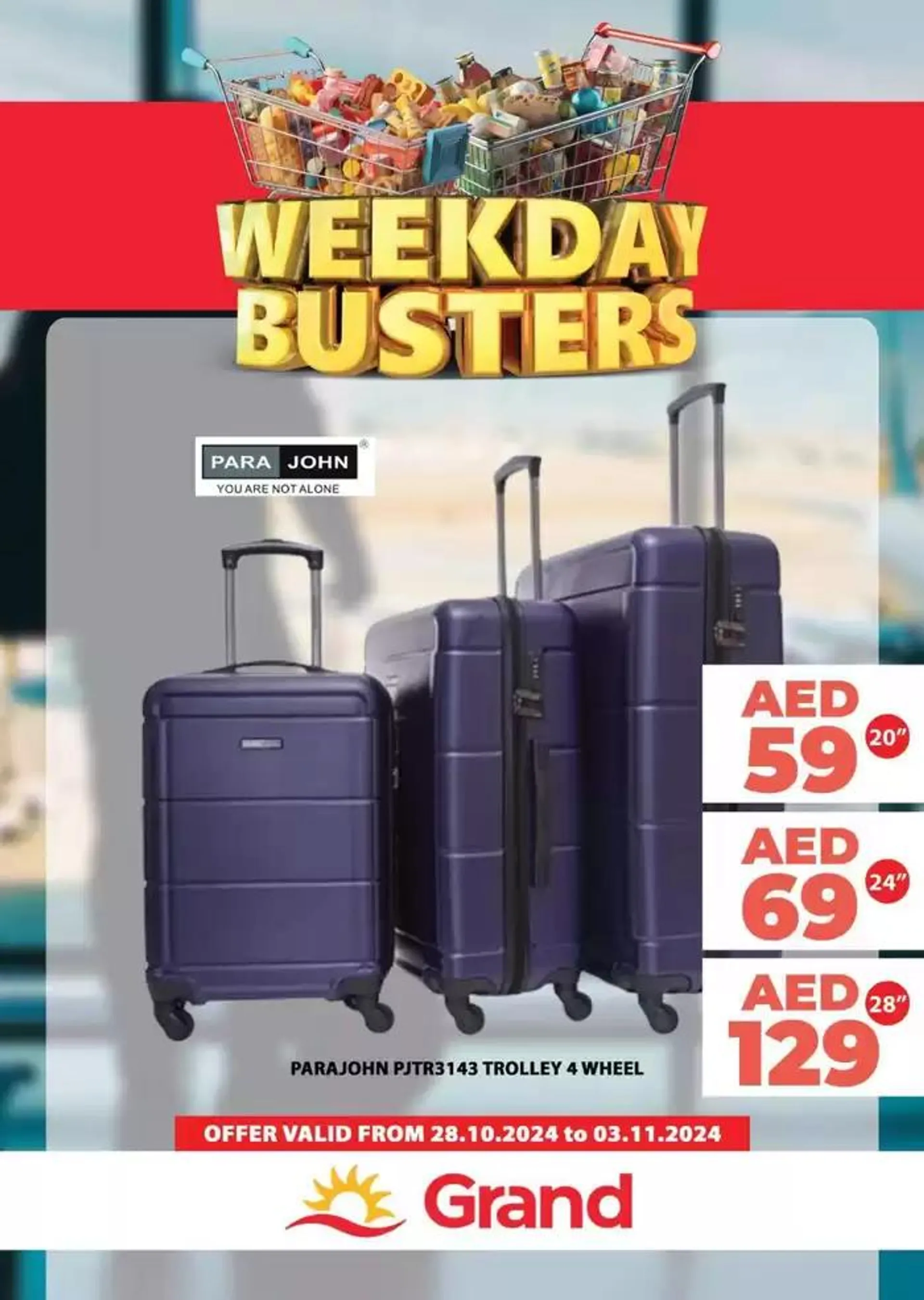 Weekday Busters from 28 October to 3 November 2024 - Offers page 12