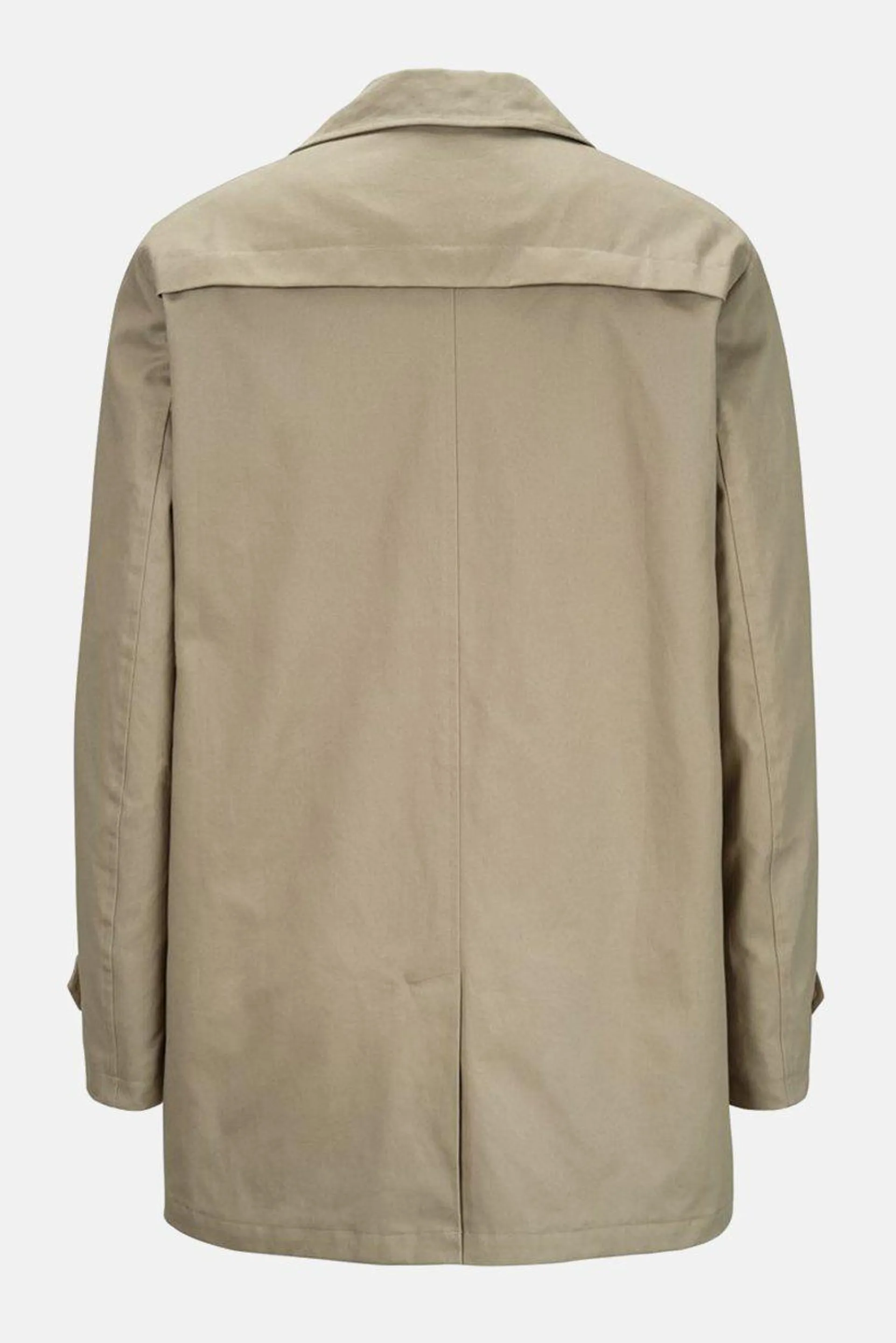 Men Solid Softshell Jacket, Sand