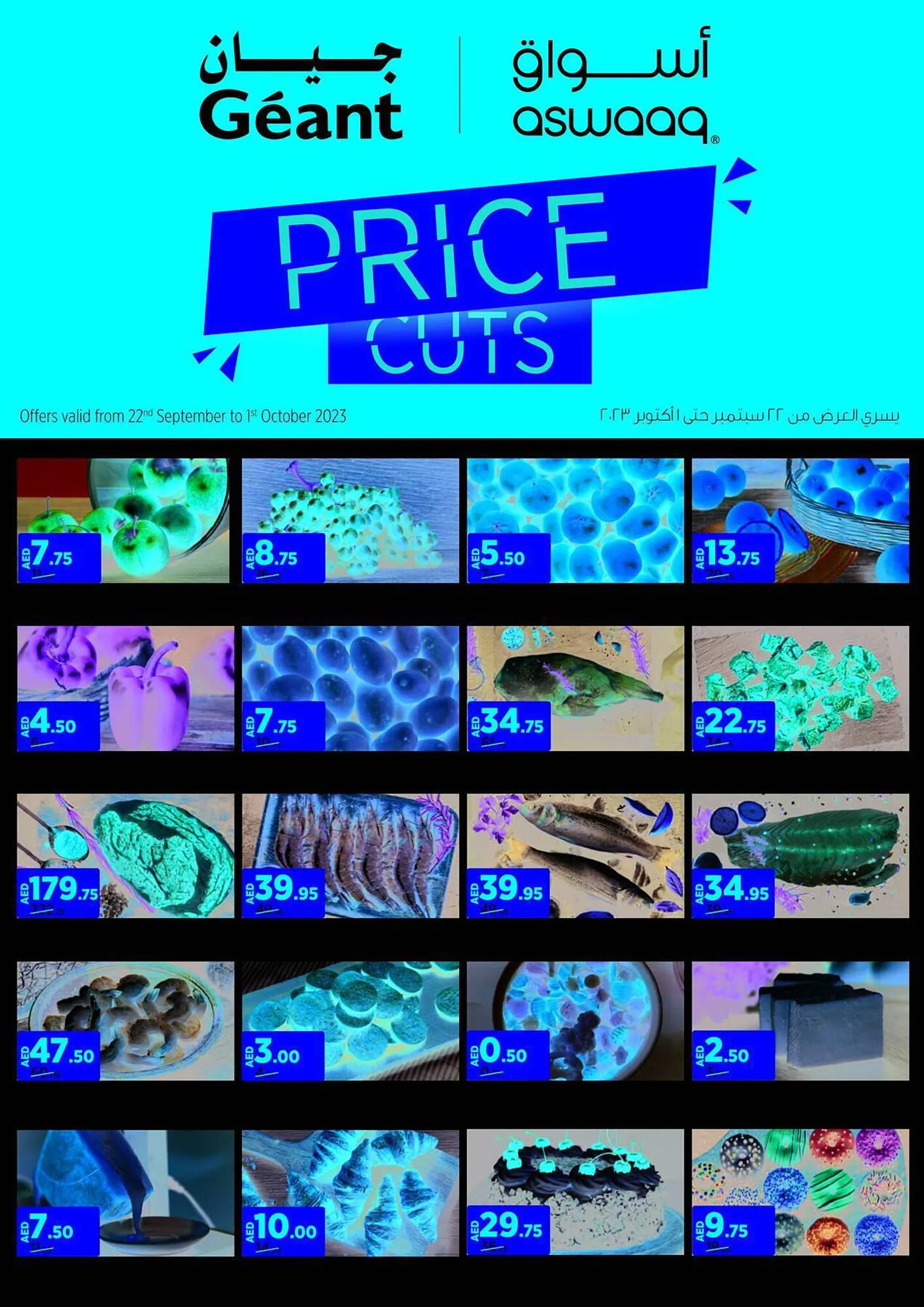 Géant catalogue from 22 September to 1 October 2023 - Offers page 1