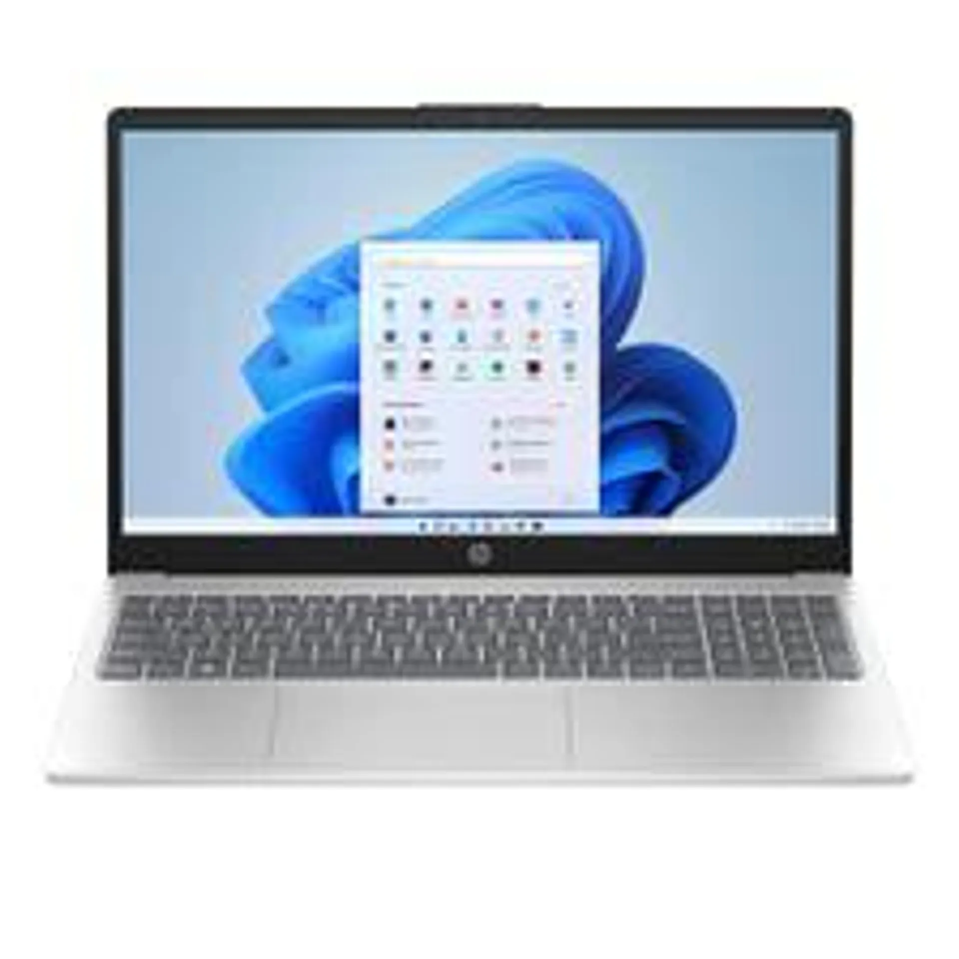 HP 15-EH0003NE Ryzen 5-7520U 8GB RAM 512GB SSD AMD Radeon Graphics 15.6" FHD Laptop, Natural Silver
