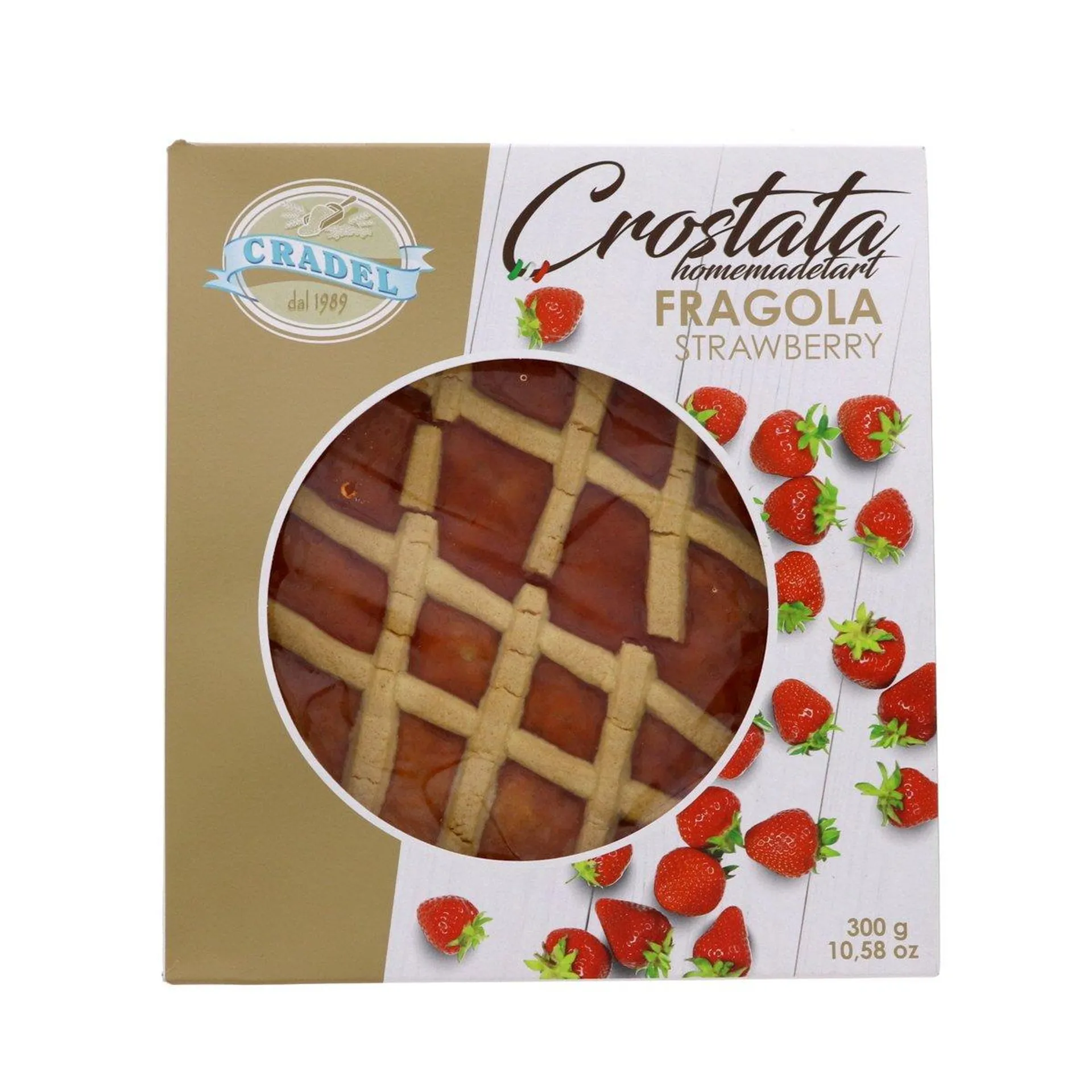 Cradel Crostata Homemade Strawberry Tart 300 g