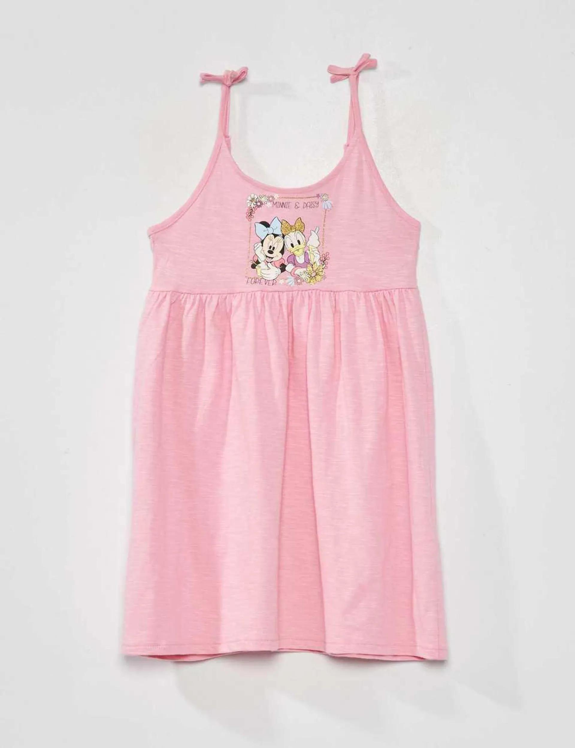 'Minnie' strappy mouliné dress