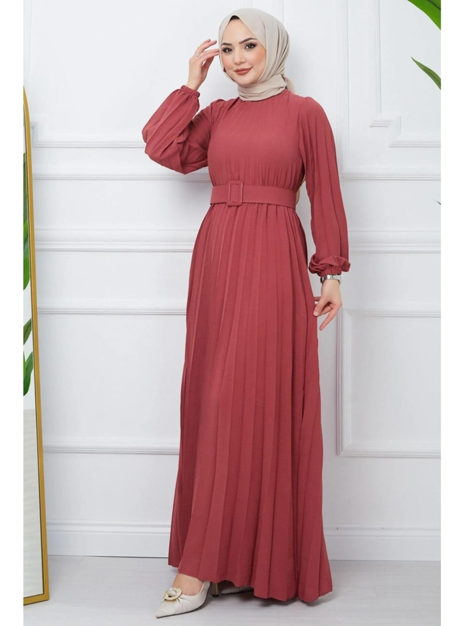 Dusty Rose - Modest Dress