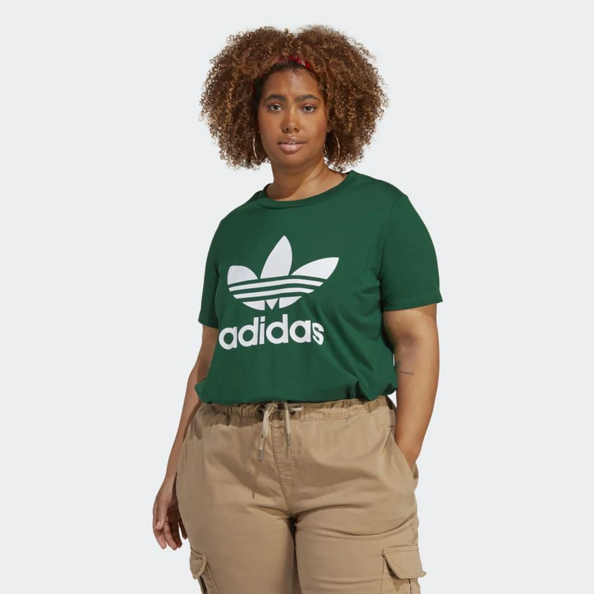 Adicolor Classics Trefoil Tee (Plus Size)