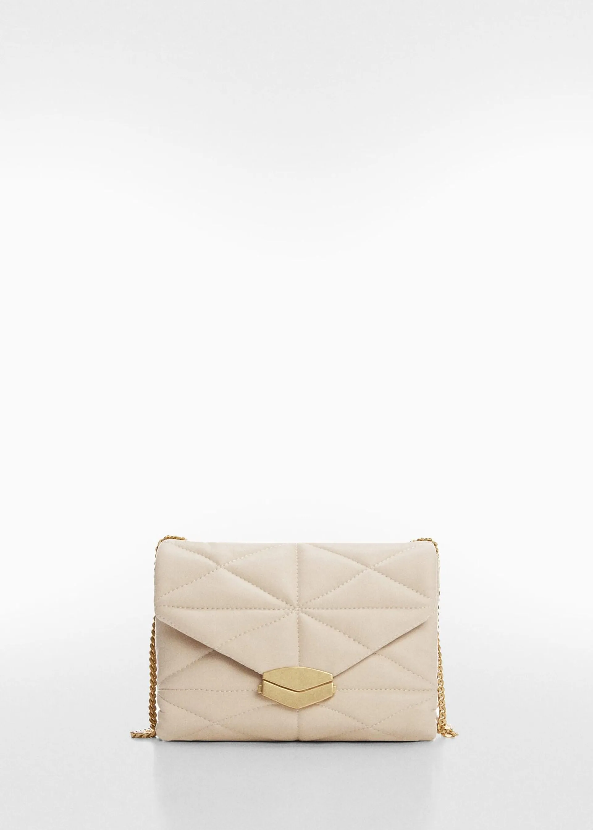 Puffer flap bag