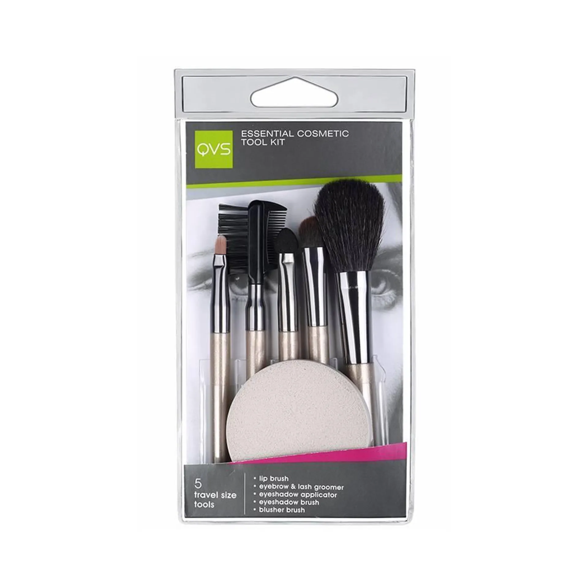 QVS Essential Cosmetic Tool Kit