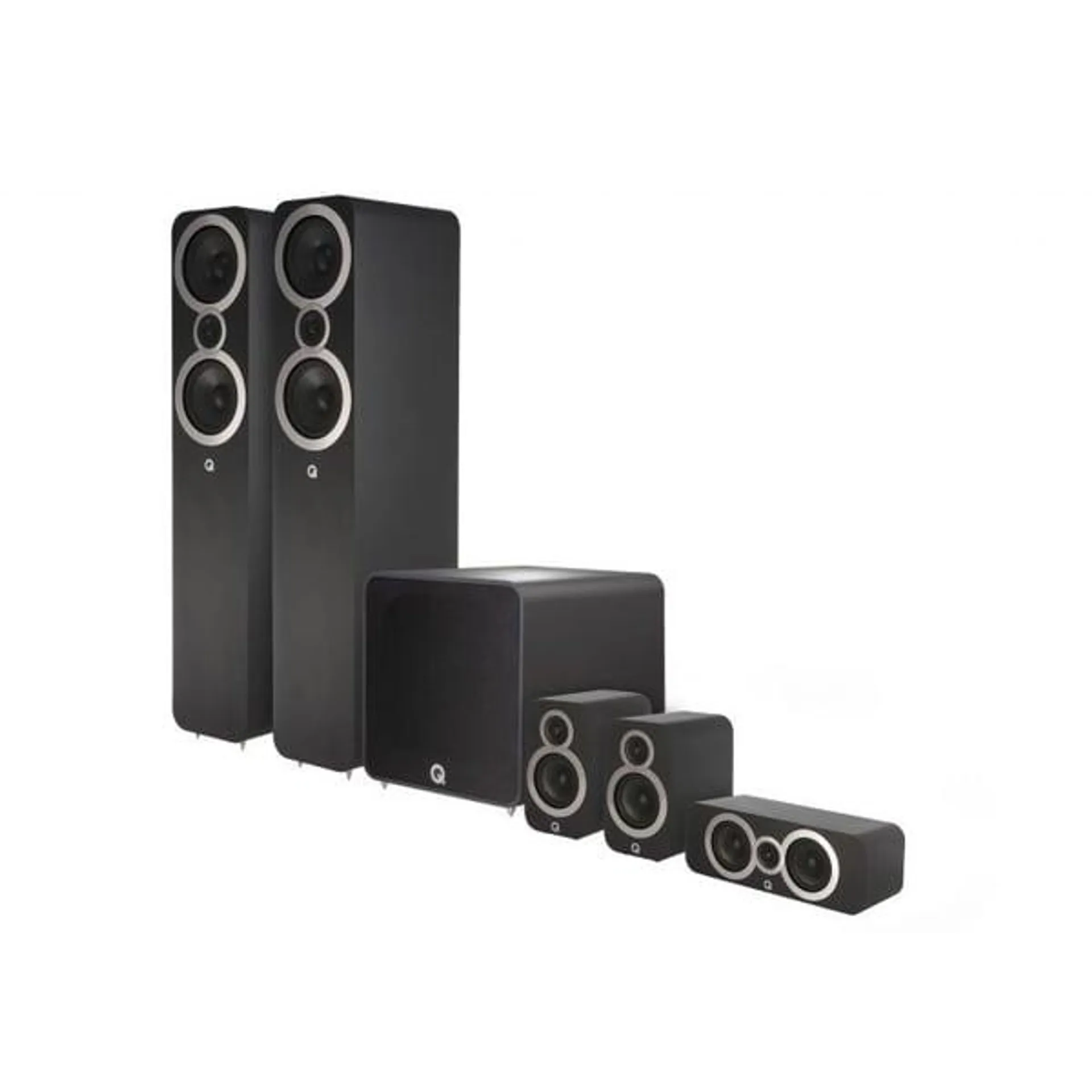 Q Acoustics 3050i Plus Cinema Pack Black