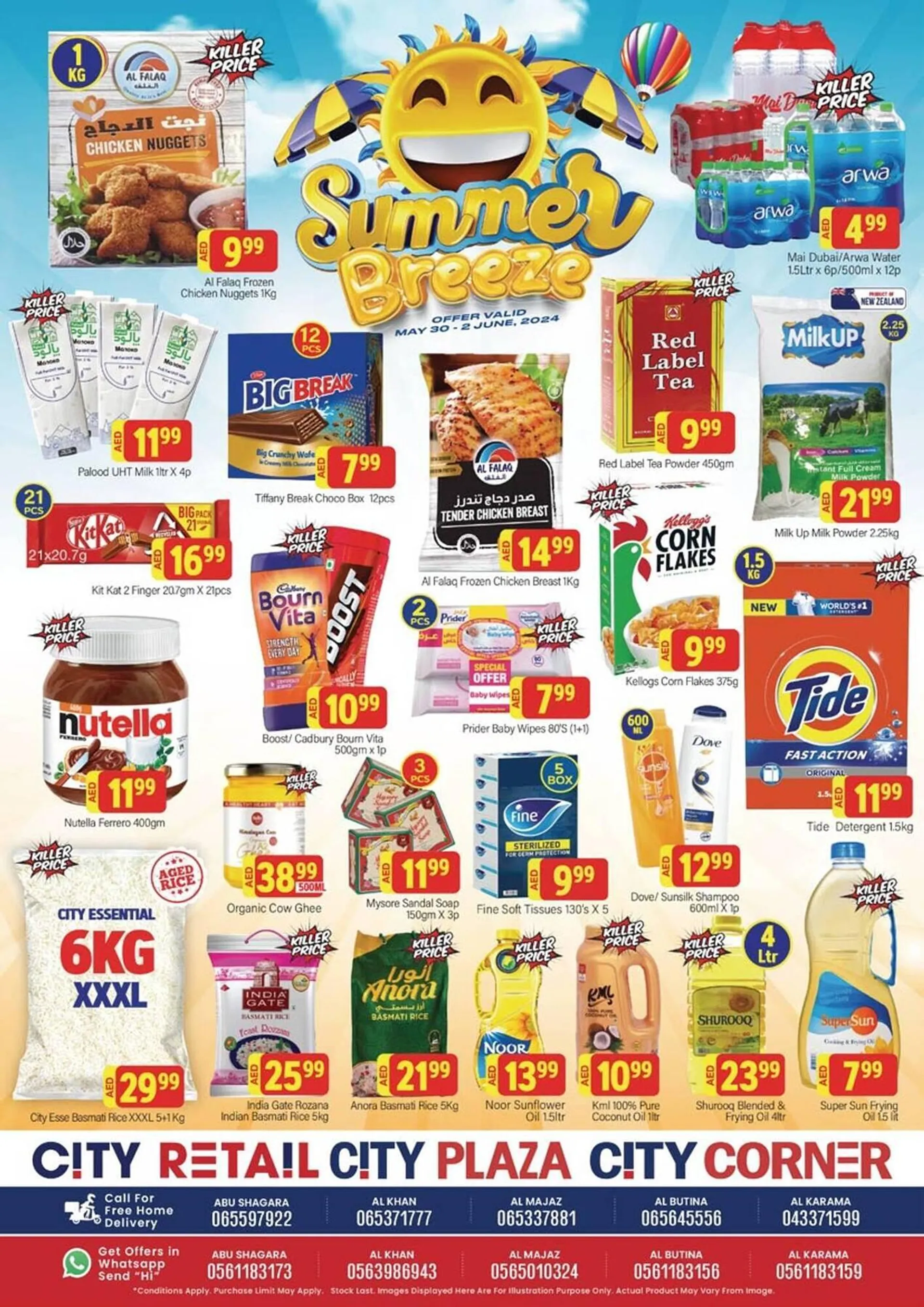 City Retail Supermarket catalogue from 30 May to 2 June 2024 - Offers page 1