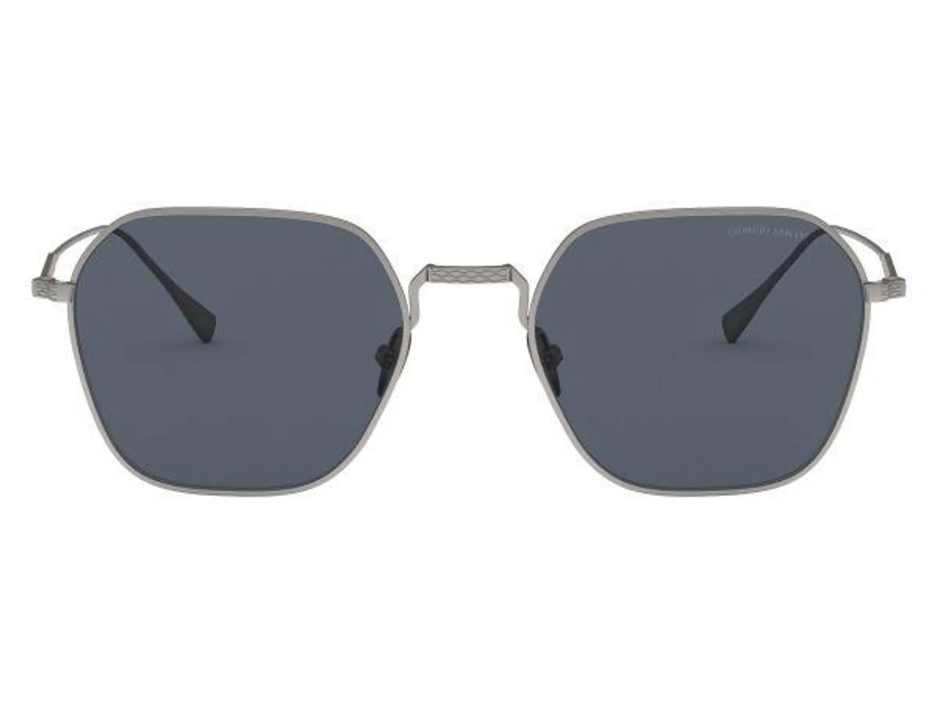 Square Matte Gunmetal Sunglasses