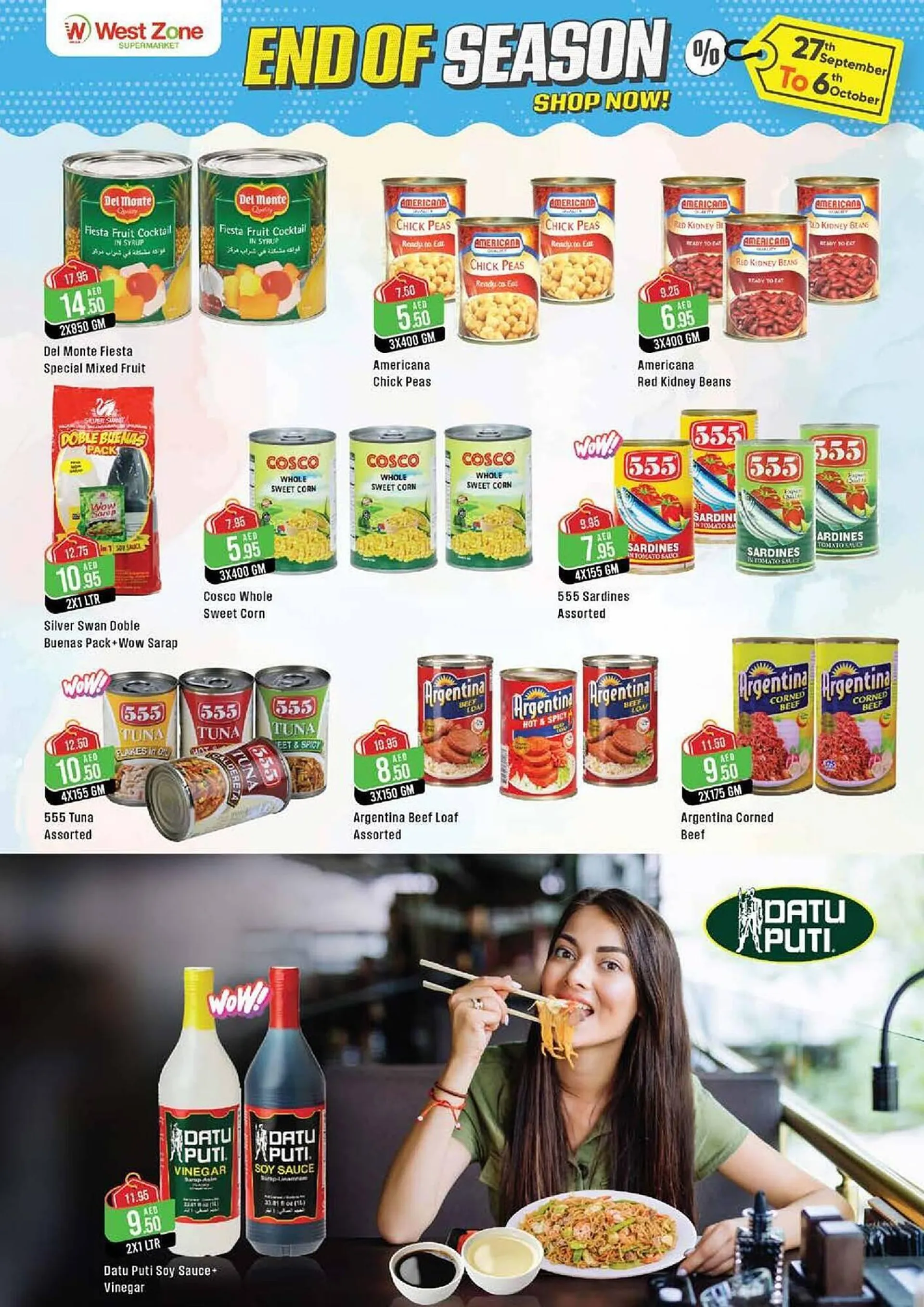 West Zone Supermarket catalogue from 27 September to 6 October 2024 - Offers page 11