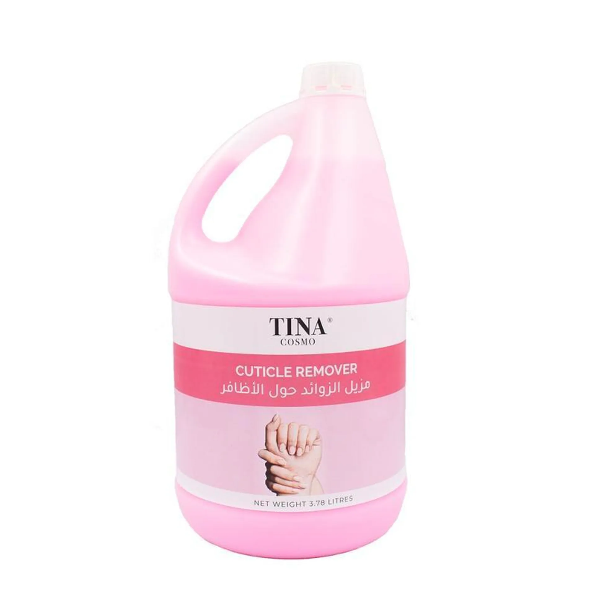 Tina Cosmo Cuticle Remover Pink 3.78L