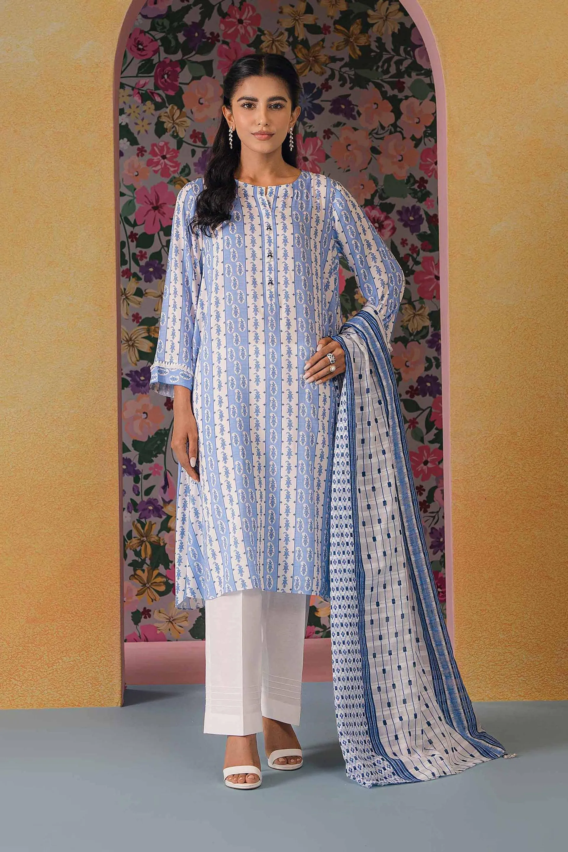 3 Piece - Printed Suit - 42301856