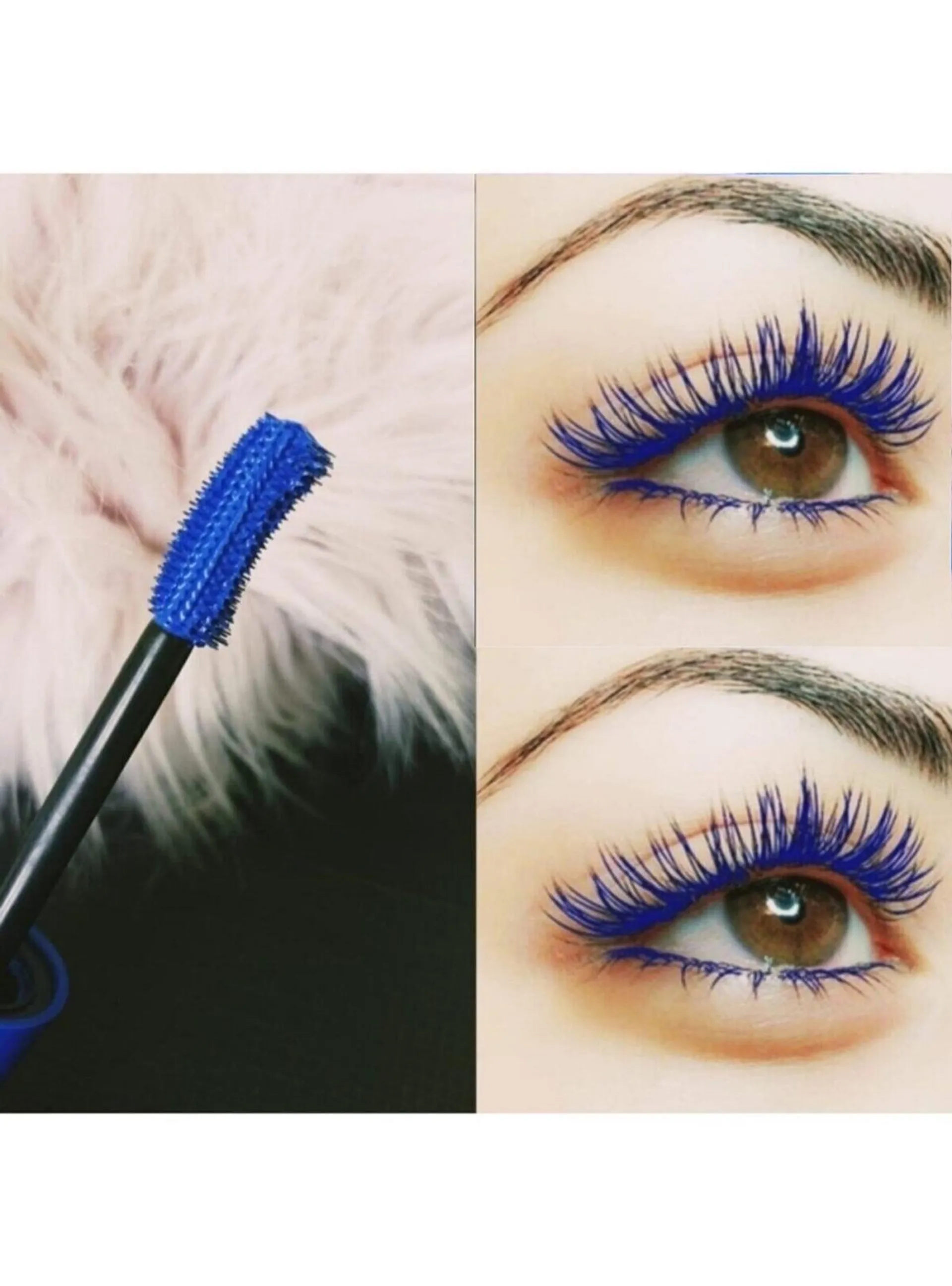 3D Eyes Blue Mascara Blue