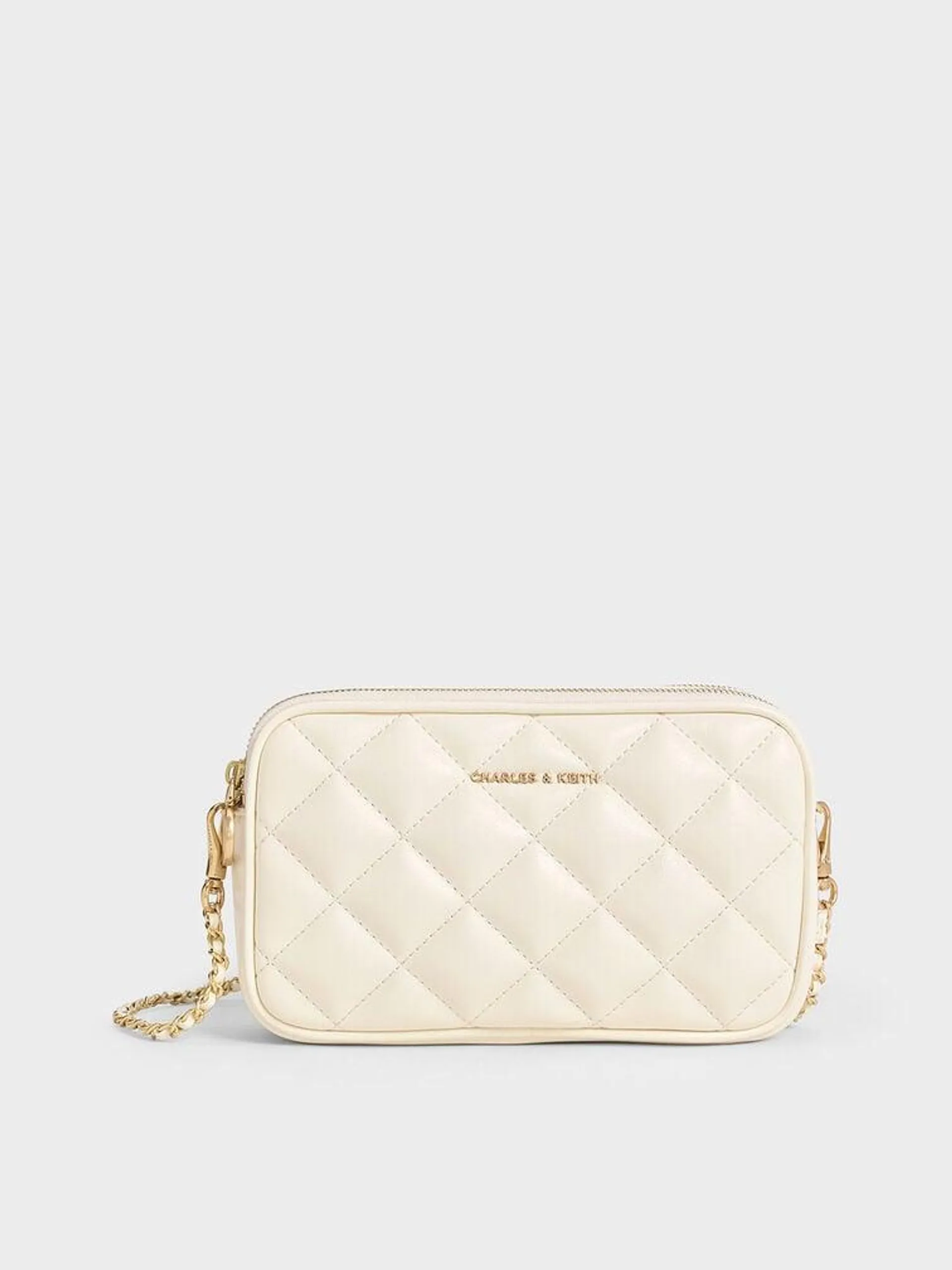 Mini Apfra Quilted Crossbody Bag