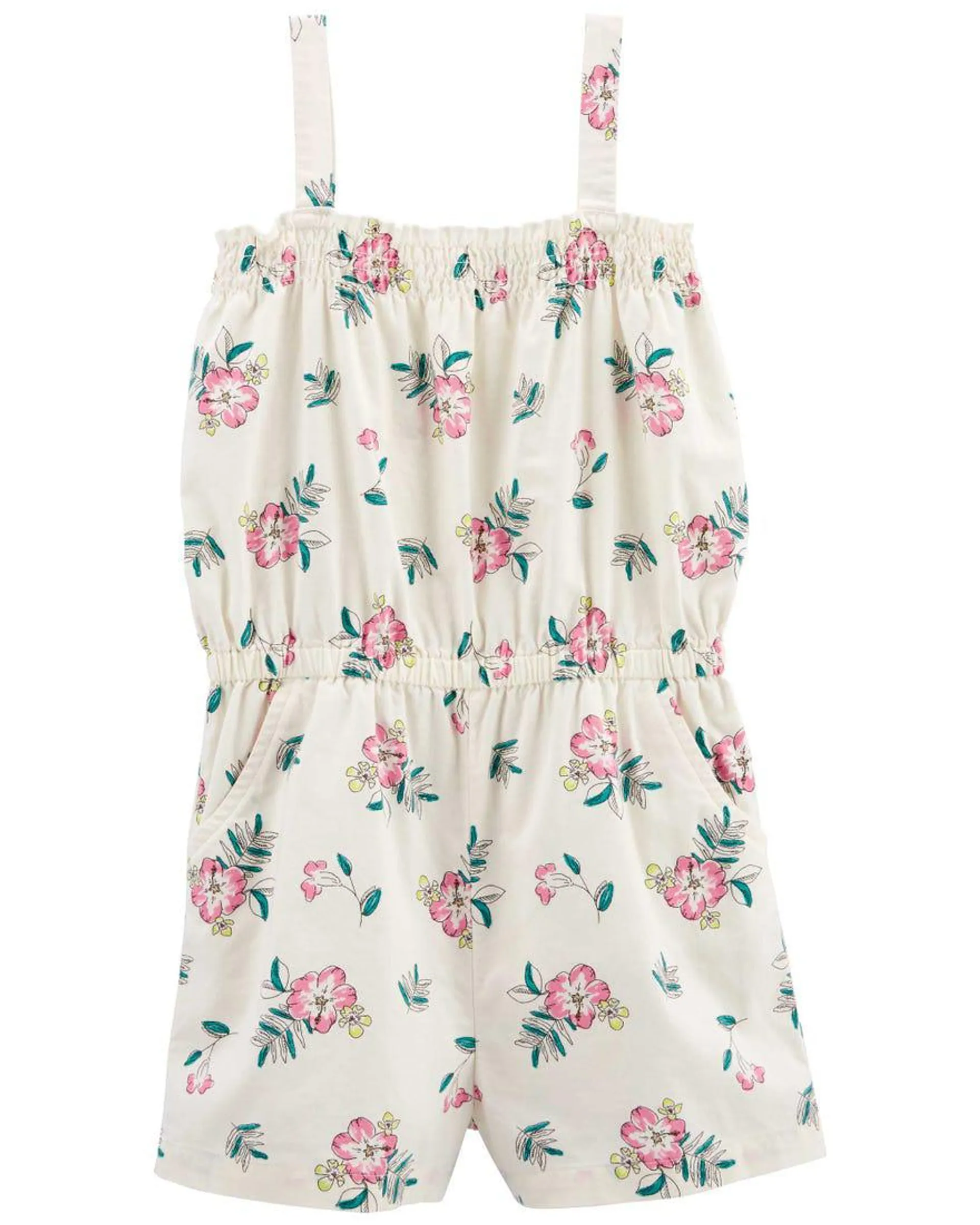 Floral Print Romper