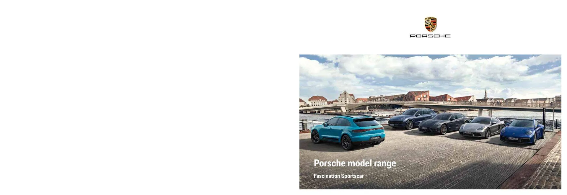 Porche Model Range Catalogue . - 1