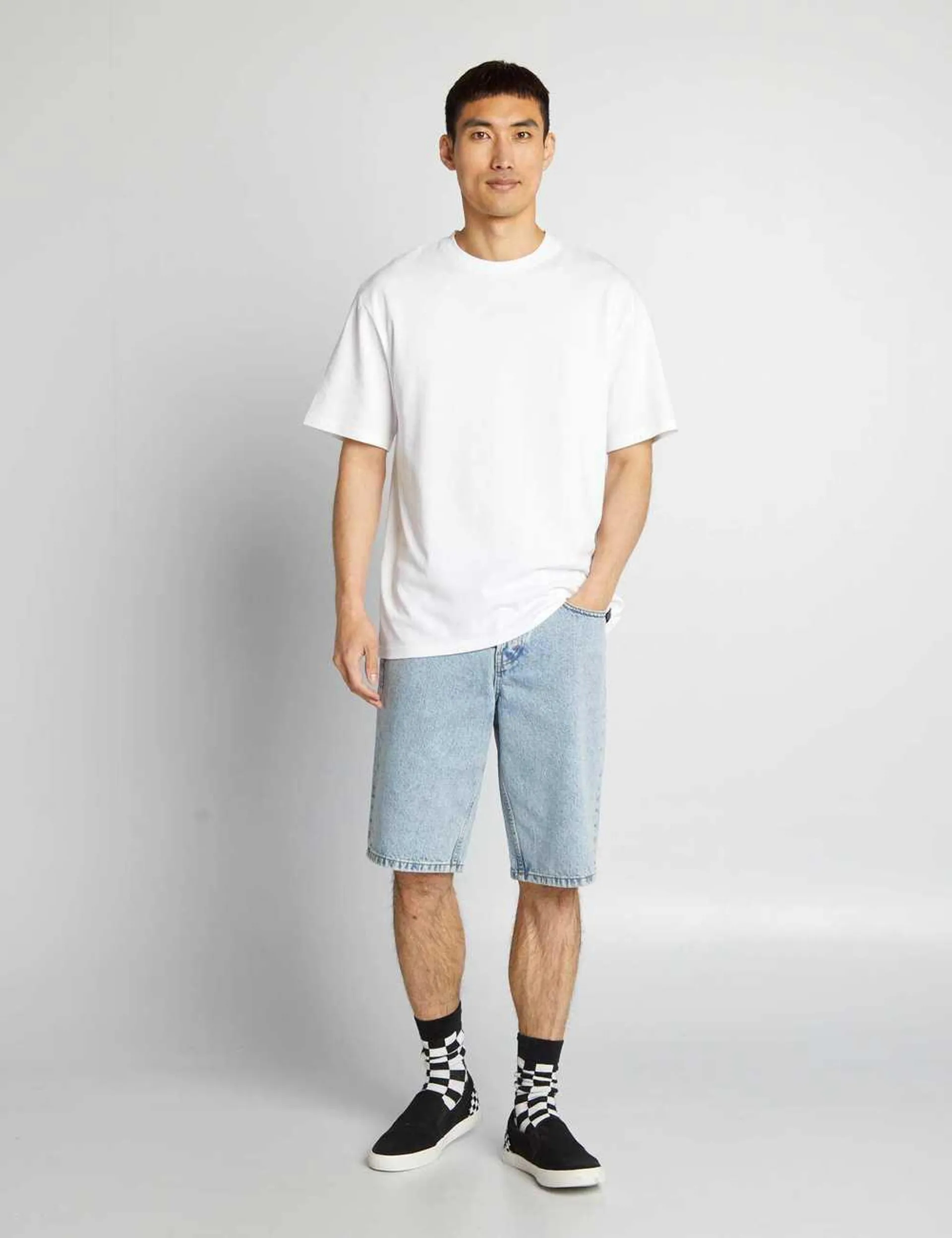 5-pocket Bermuda shorts