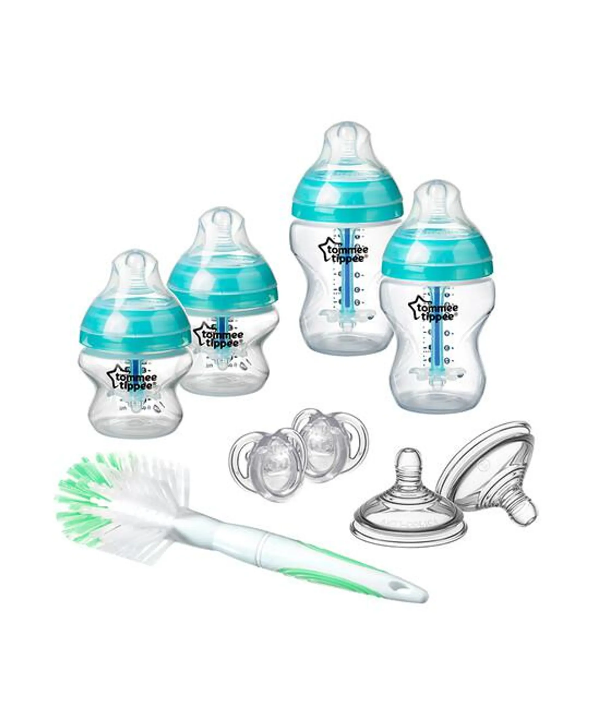 Tommee Tippee Advanced Anti-Colic New Born Starter Kit- Clear