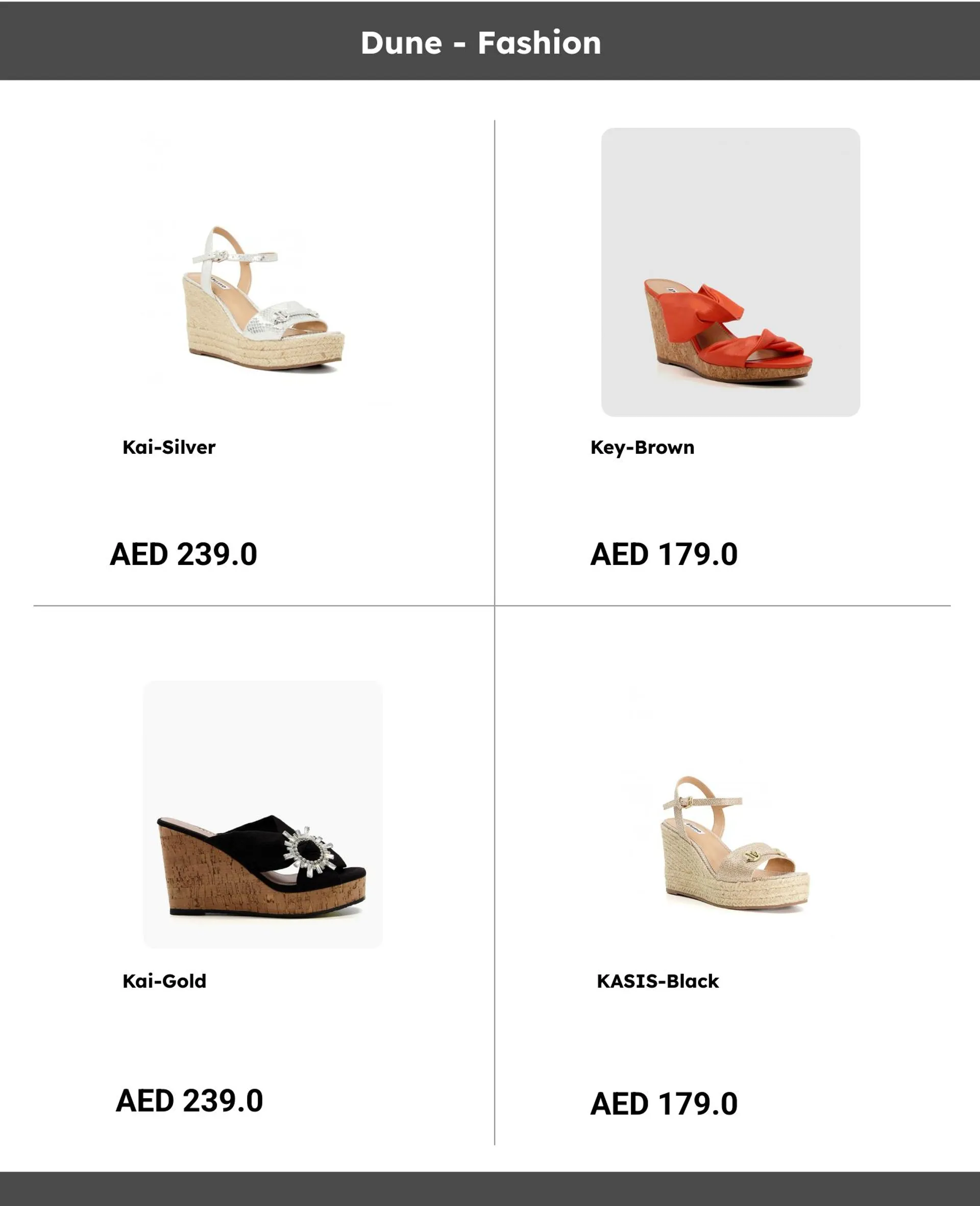 Dune - Fashion from 7 September to 12 September 2023 - Offers page 1