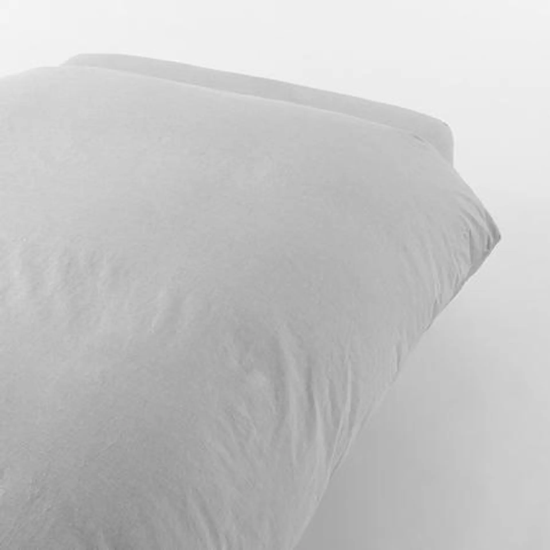 Washed Cotton Duvet Cover , W 170/190 x L 200/210 cm , Single Double
