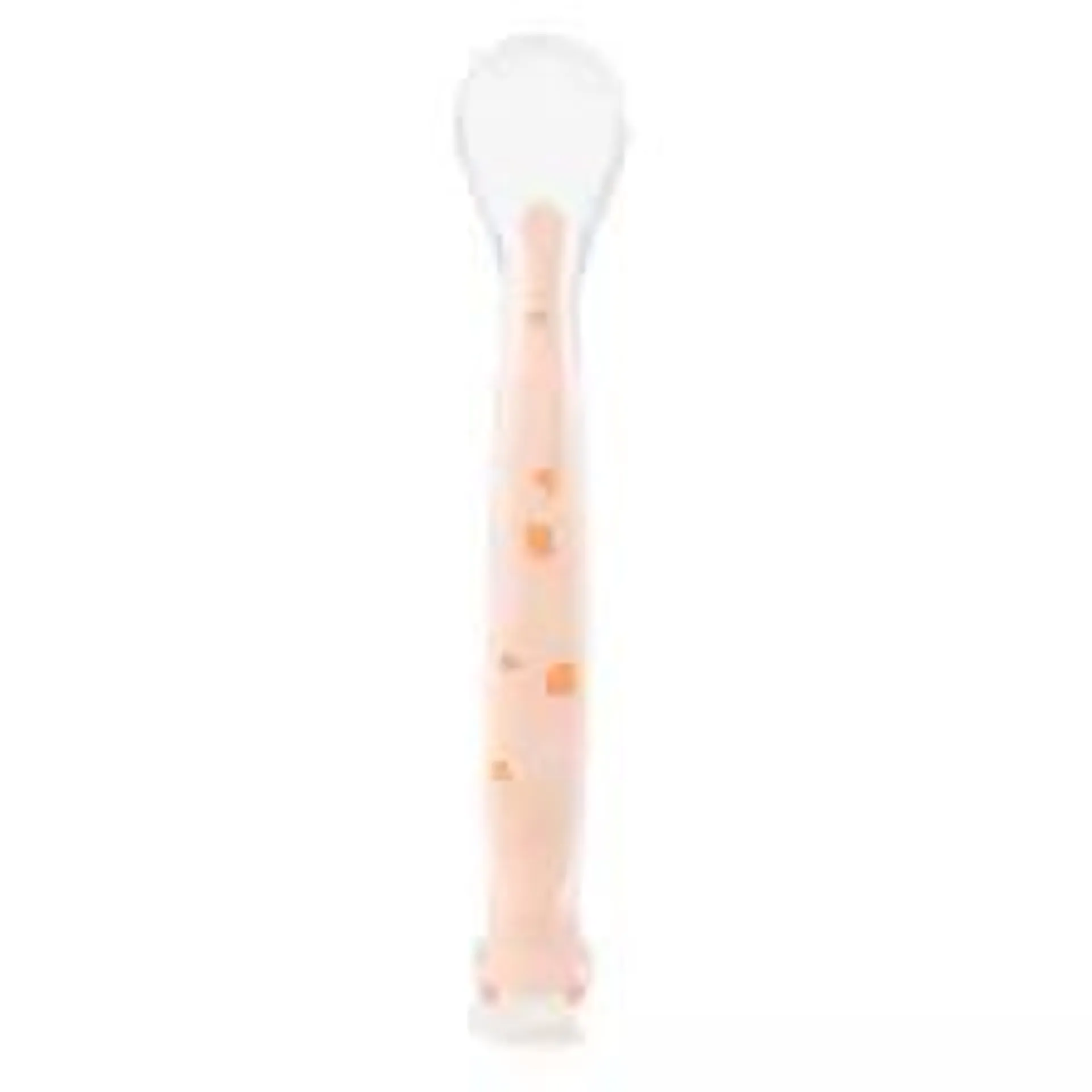 Bebecom Suction Silicone Long Baby Spoon-Light Pink Color- YD511