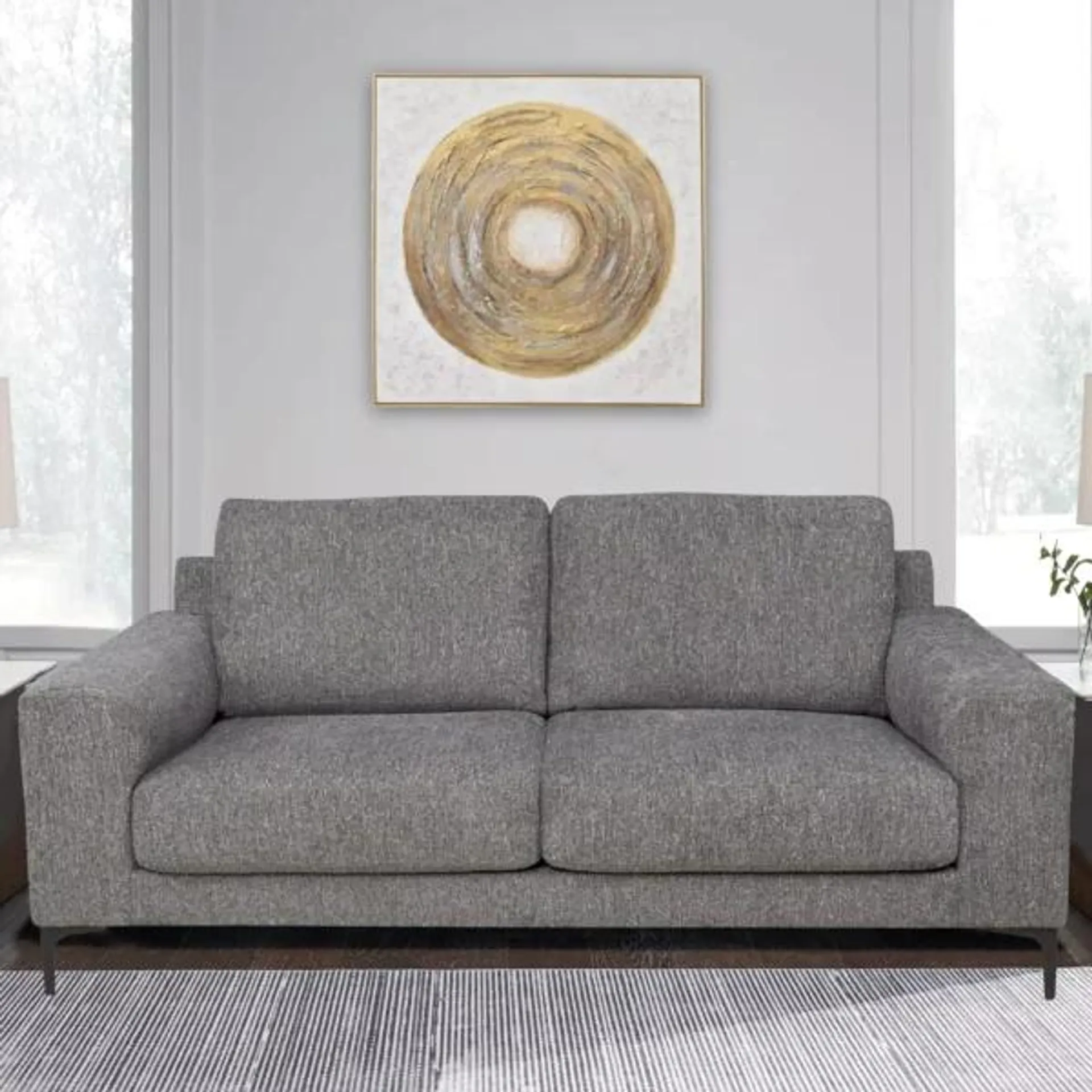 Harrow Pike 3 Seater Sofa – Pewter