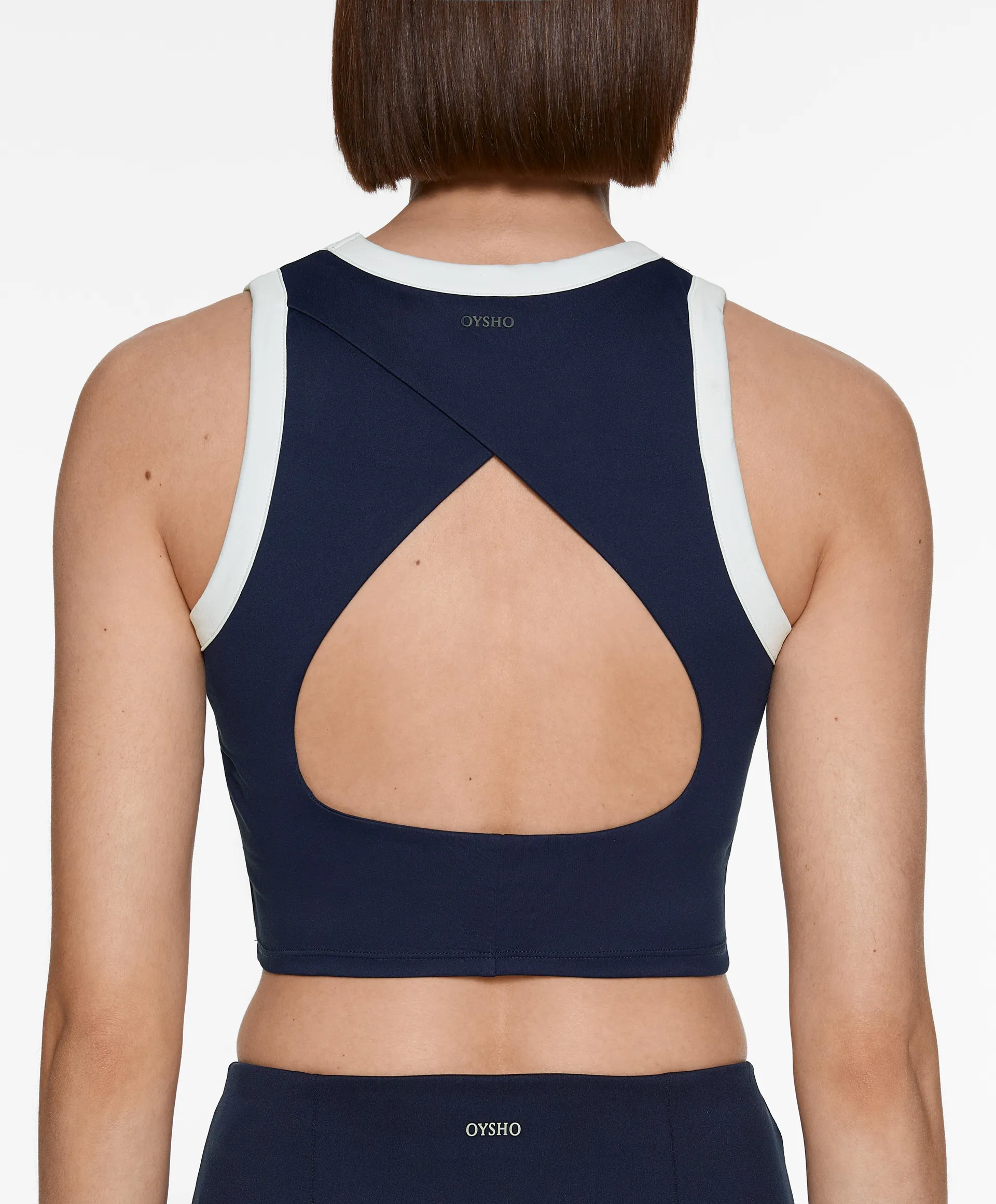 Open back comfortlux tank top