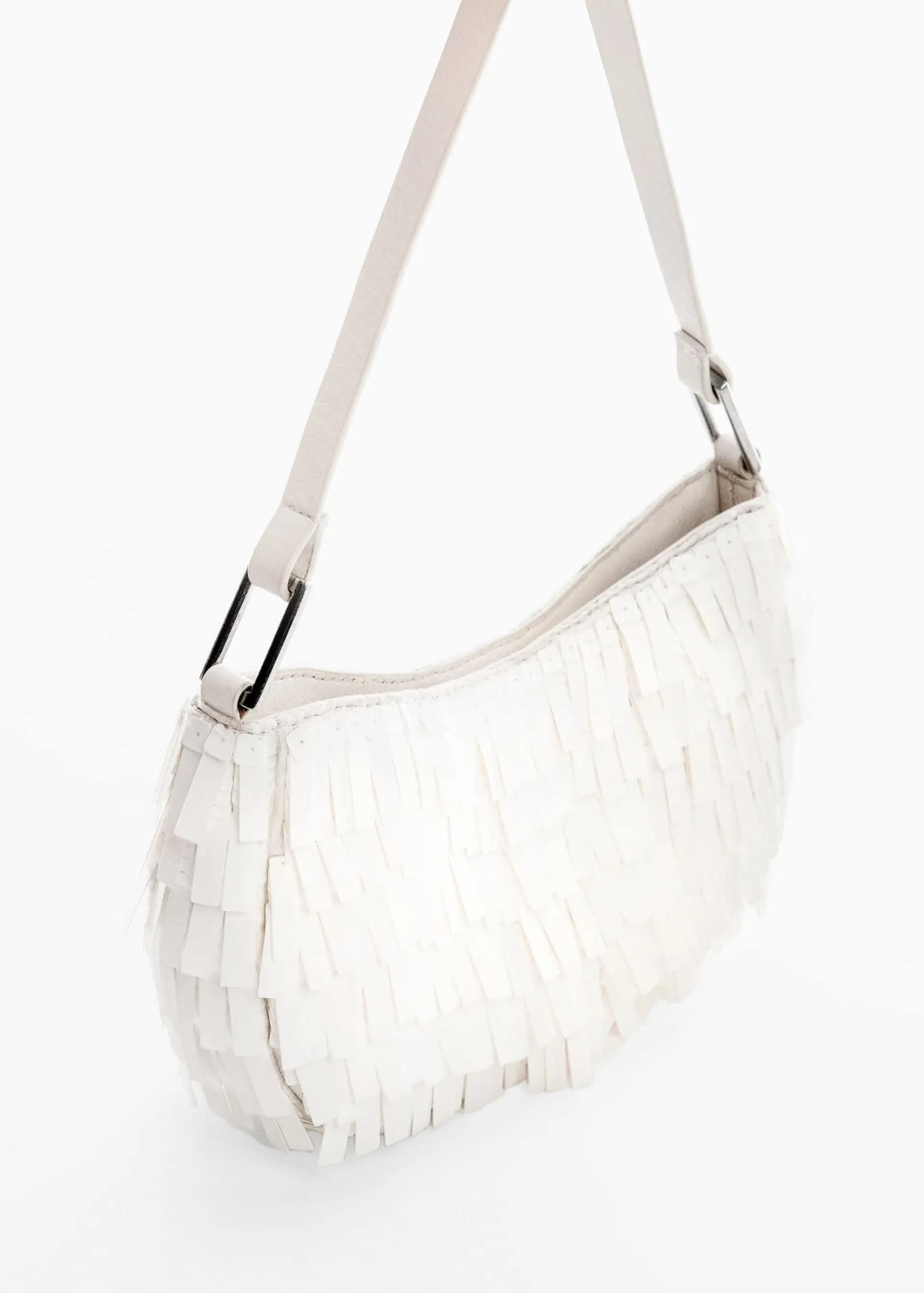 Fringed shoulder bag