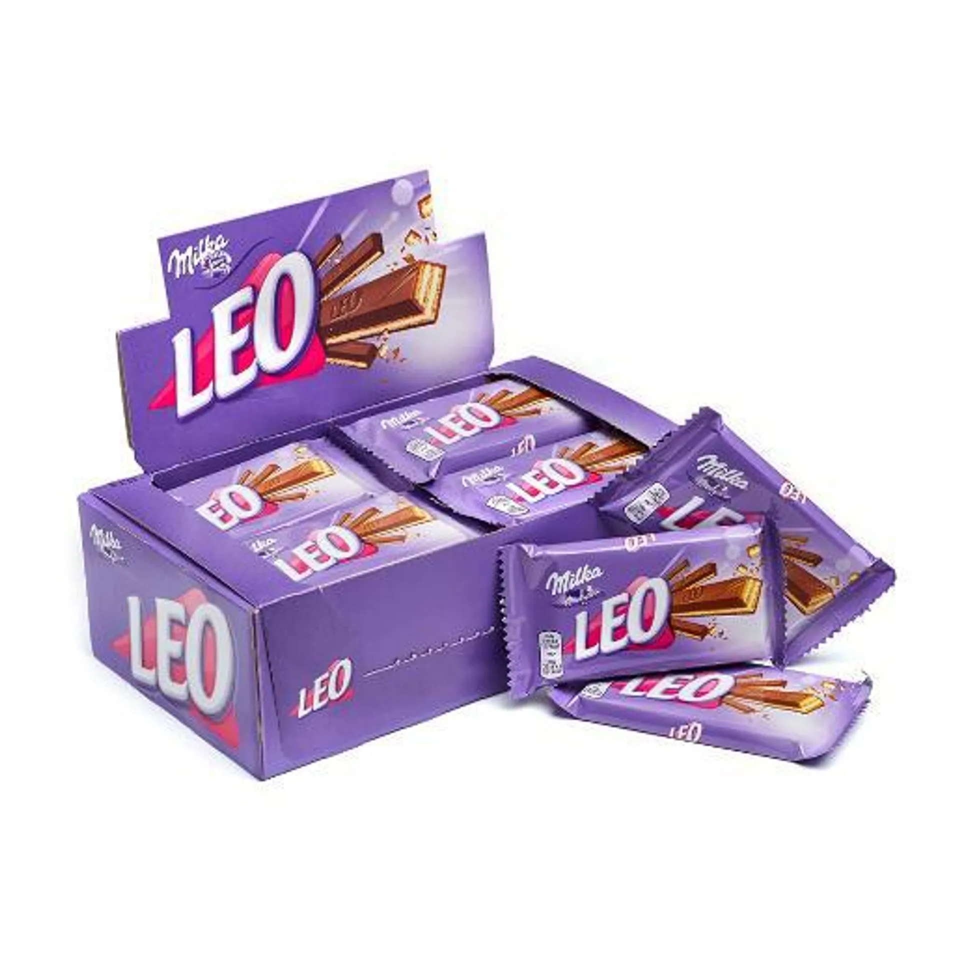 Milka Chocolate Leo Bar 4 Finger 33.3gm × 32pc 32 PC